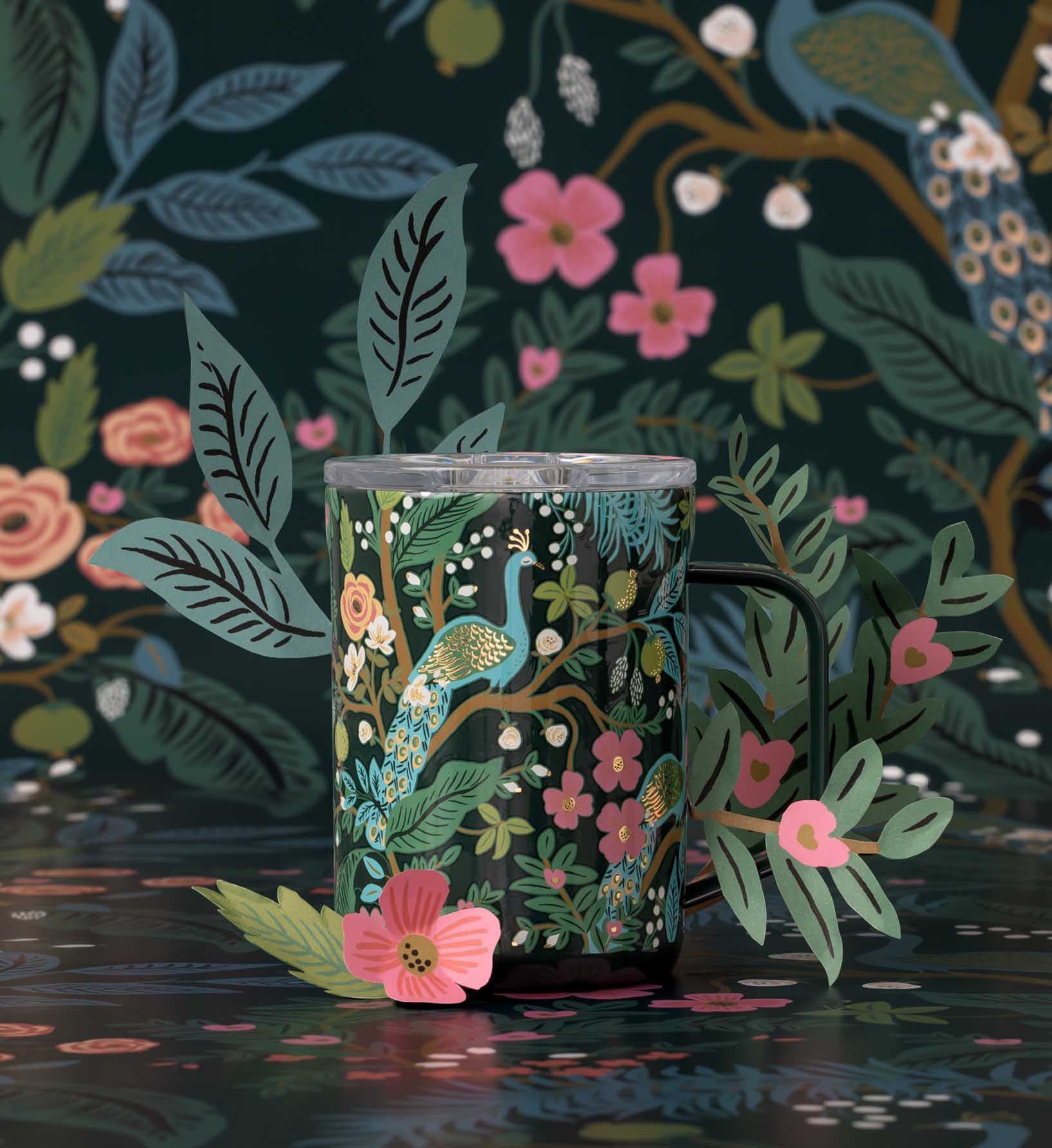 16 oz. Coffee Mug - Peacock - Image 2