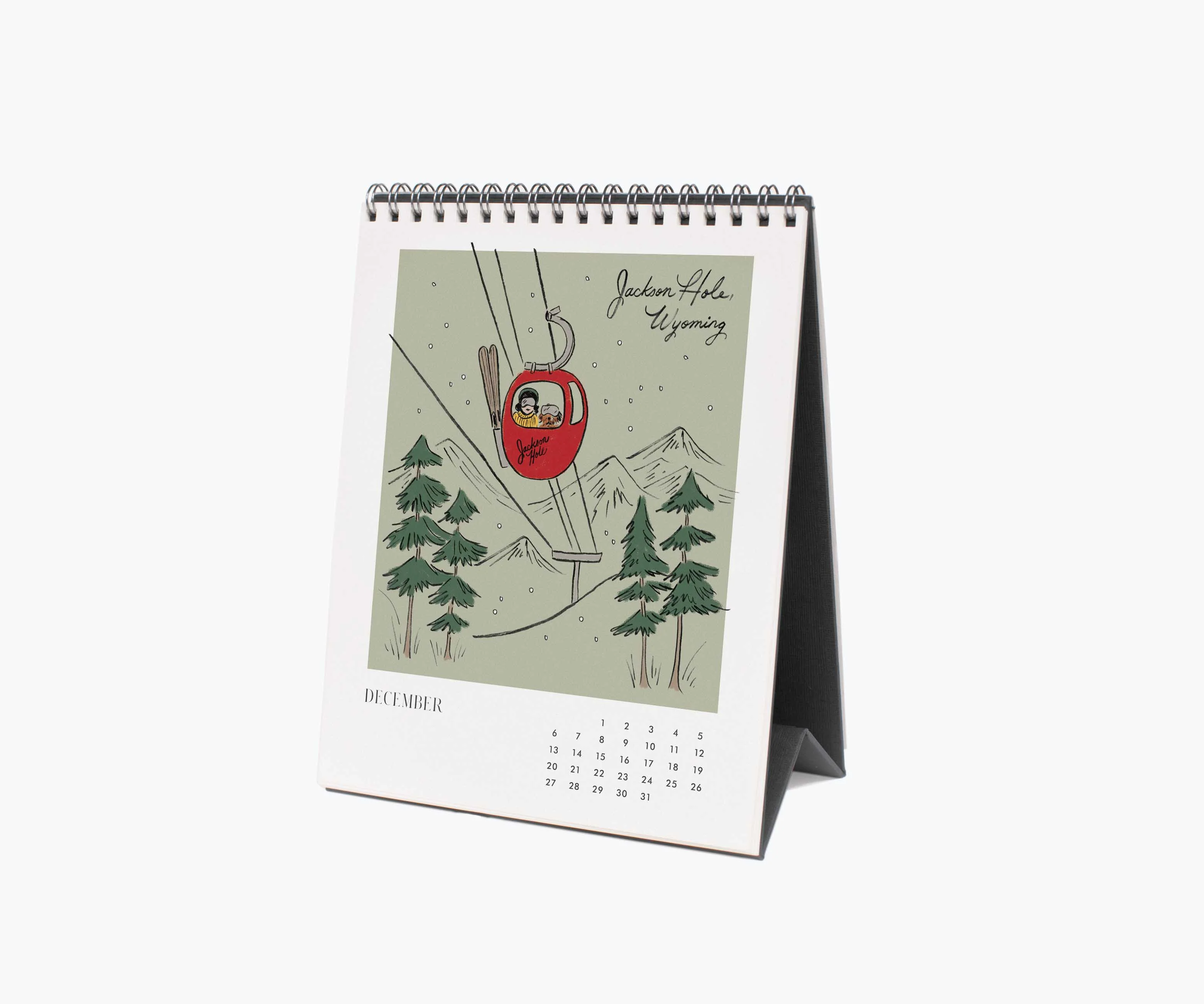 2026 Desk Calendar - Travel Sketchbook - Image 13