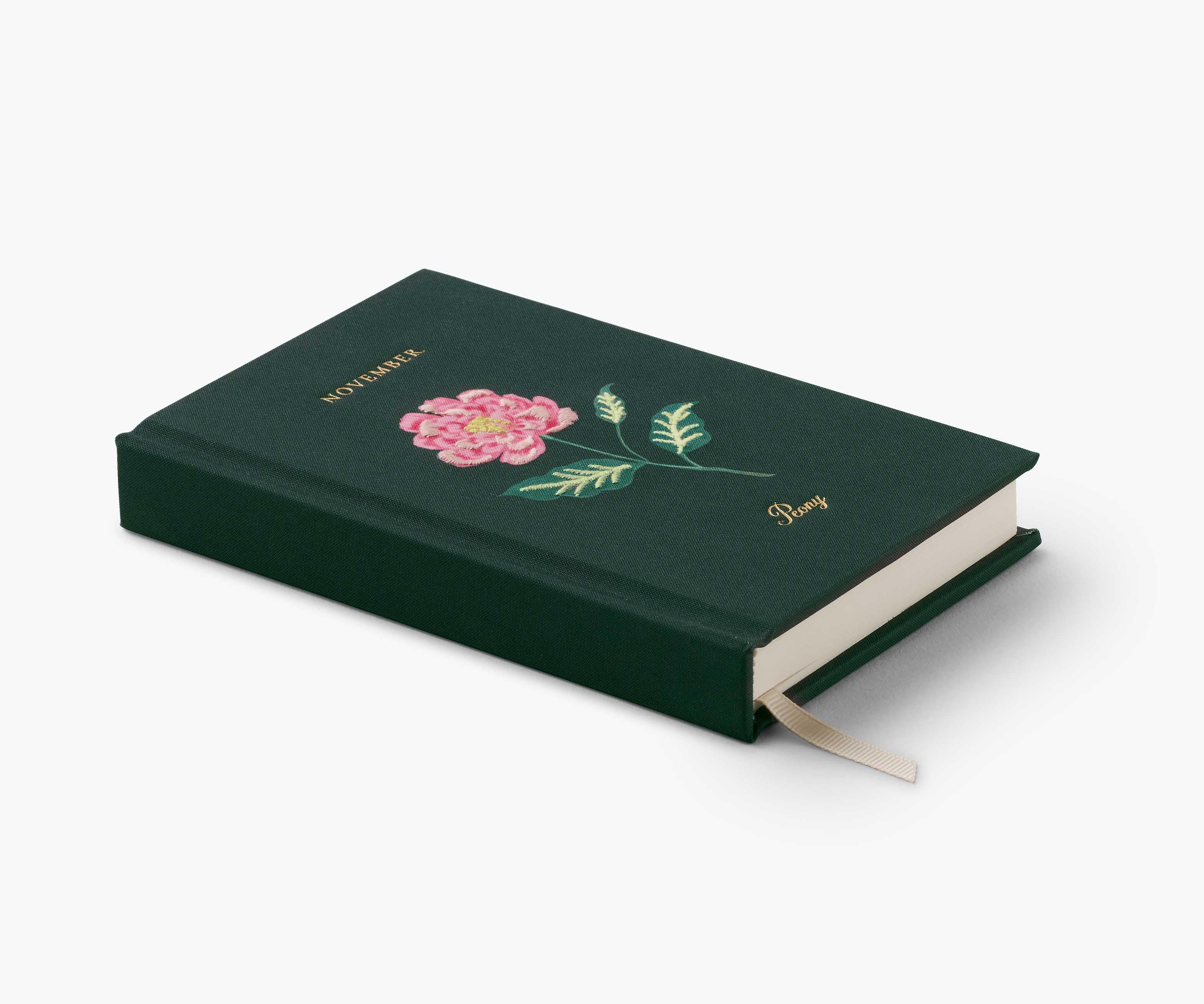Birth Month Mini Embroidered Journal - November - Image 4