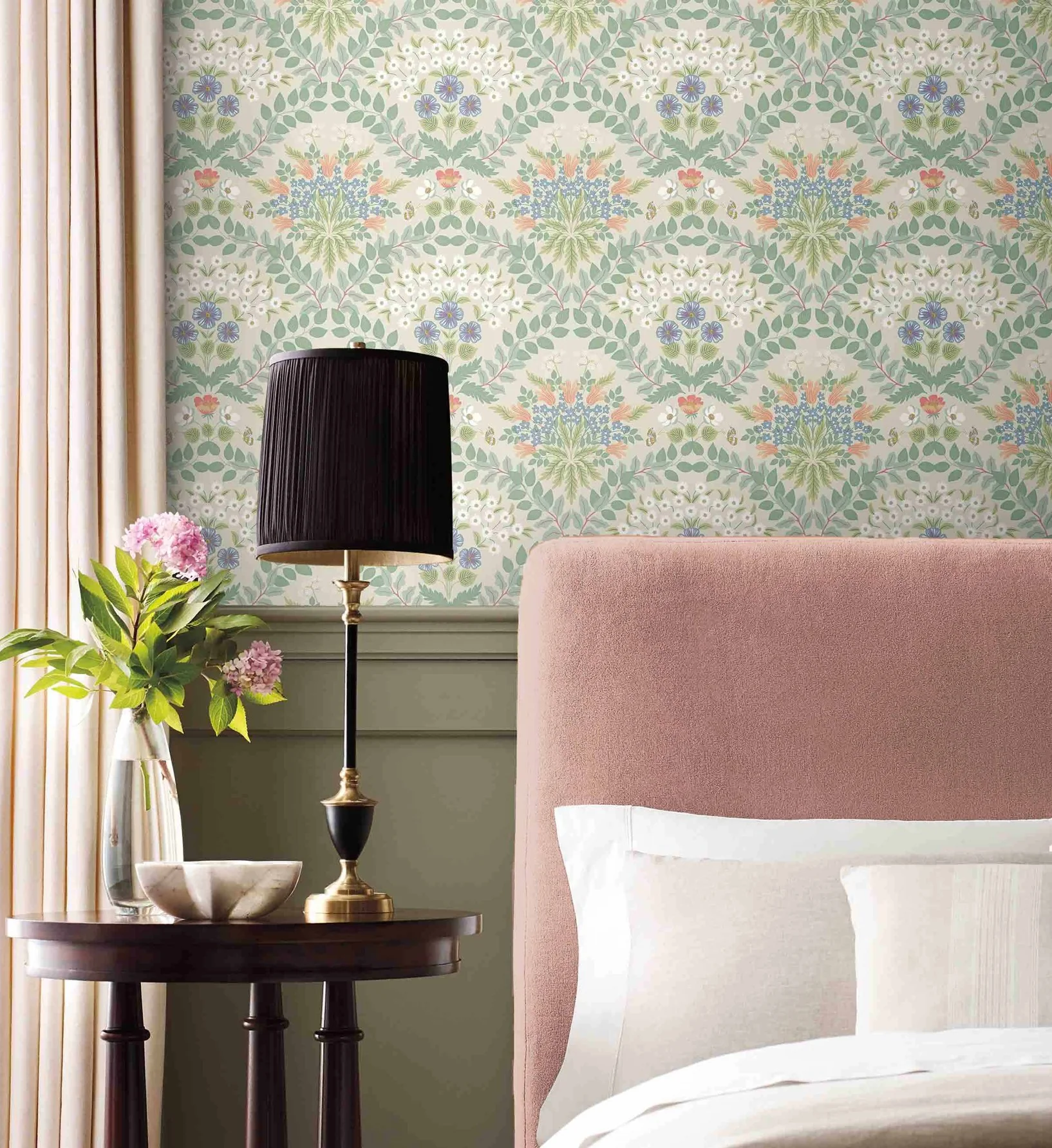 Bramble Wallpaper - Cream - Image 4