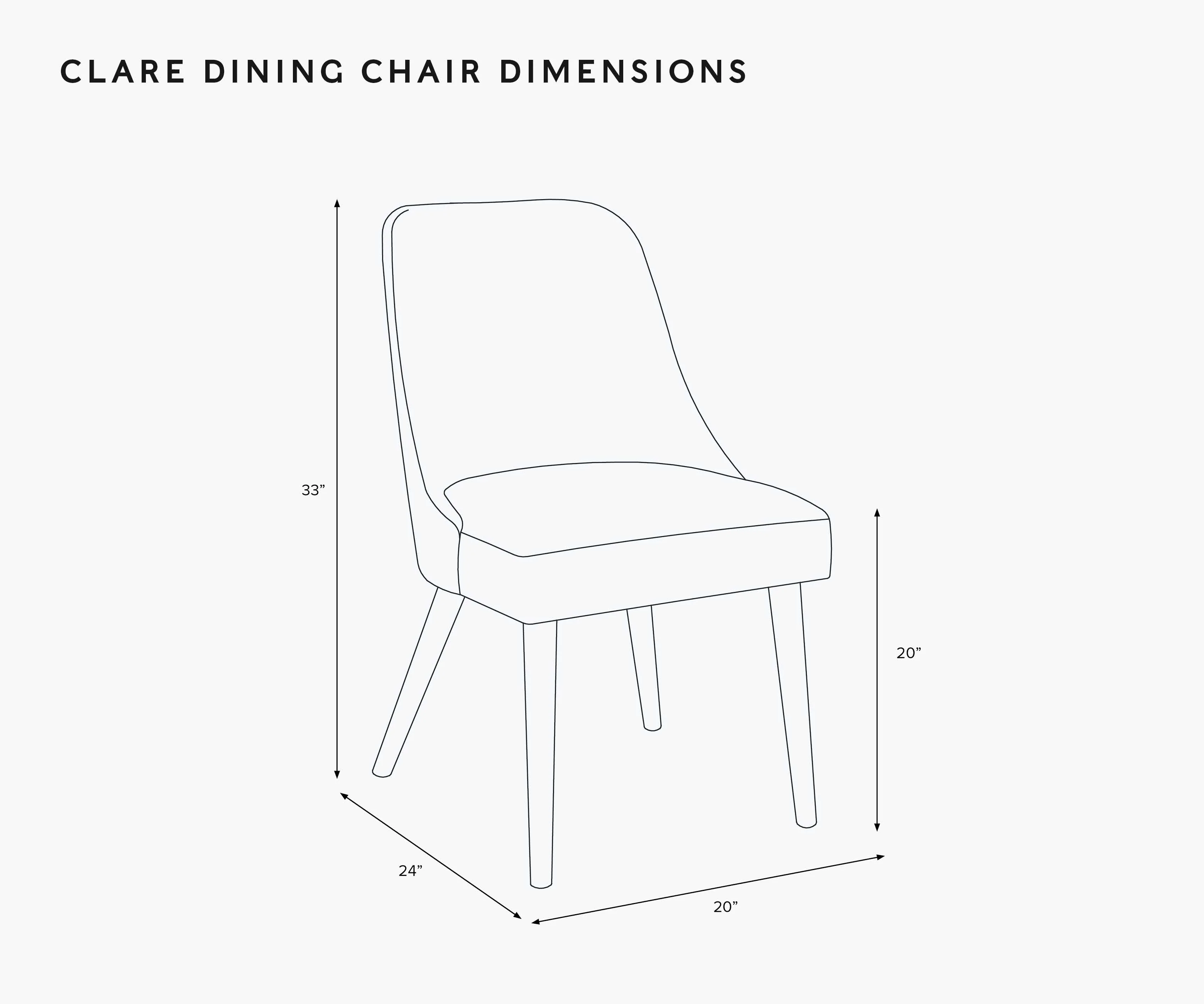 Clare Dining Chair - Garden Party Blue - Image 7