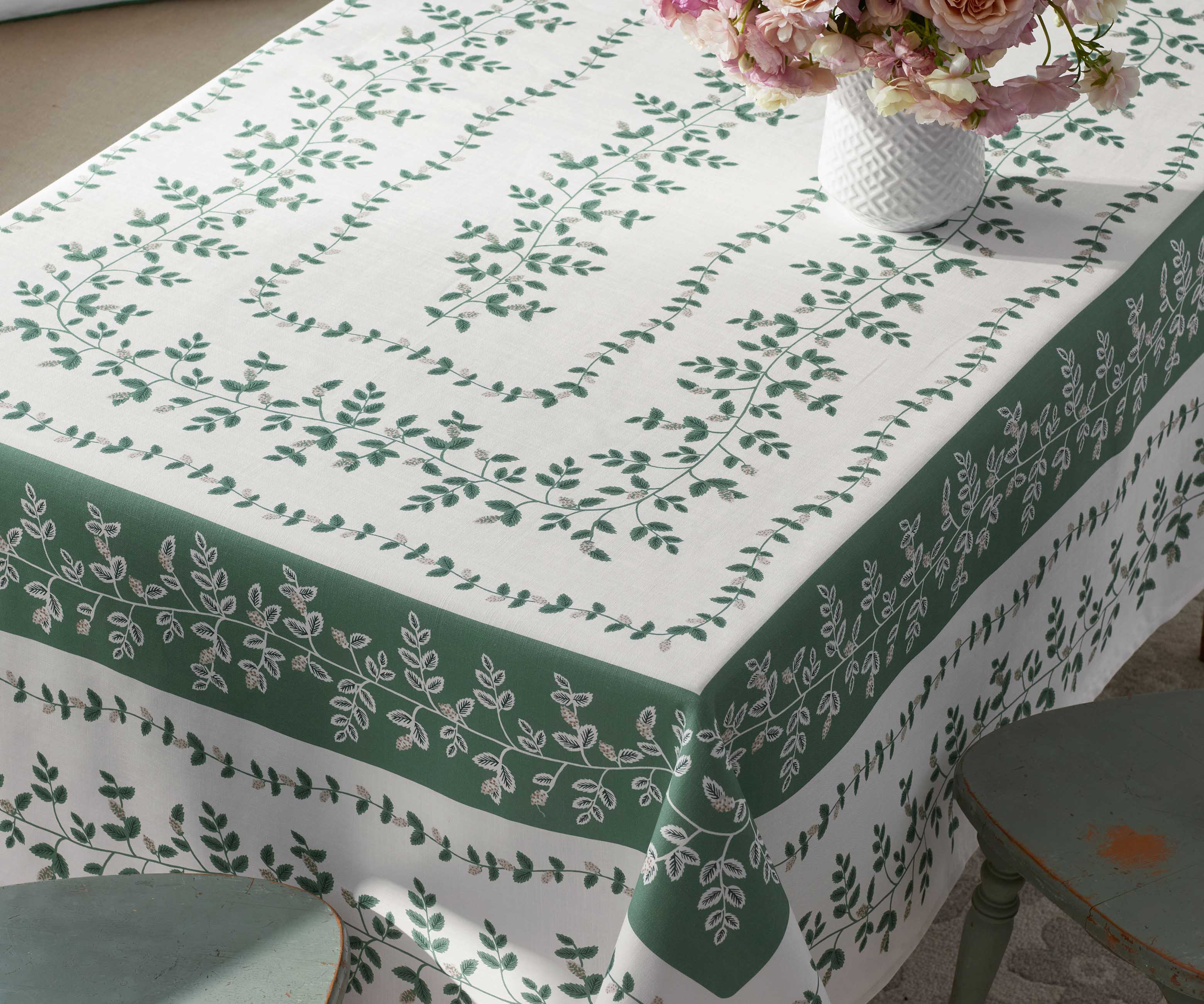 Cotton Tablecloth - Climbing Vines - Image 3