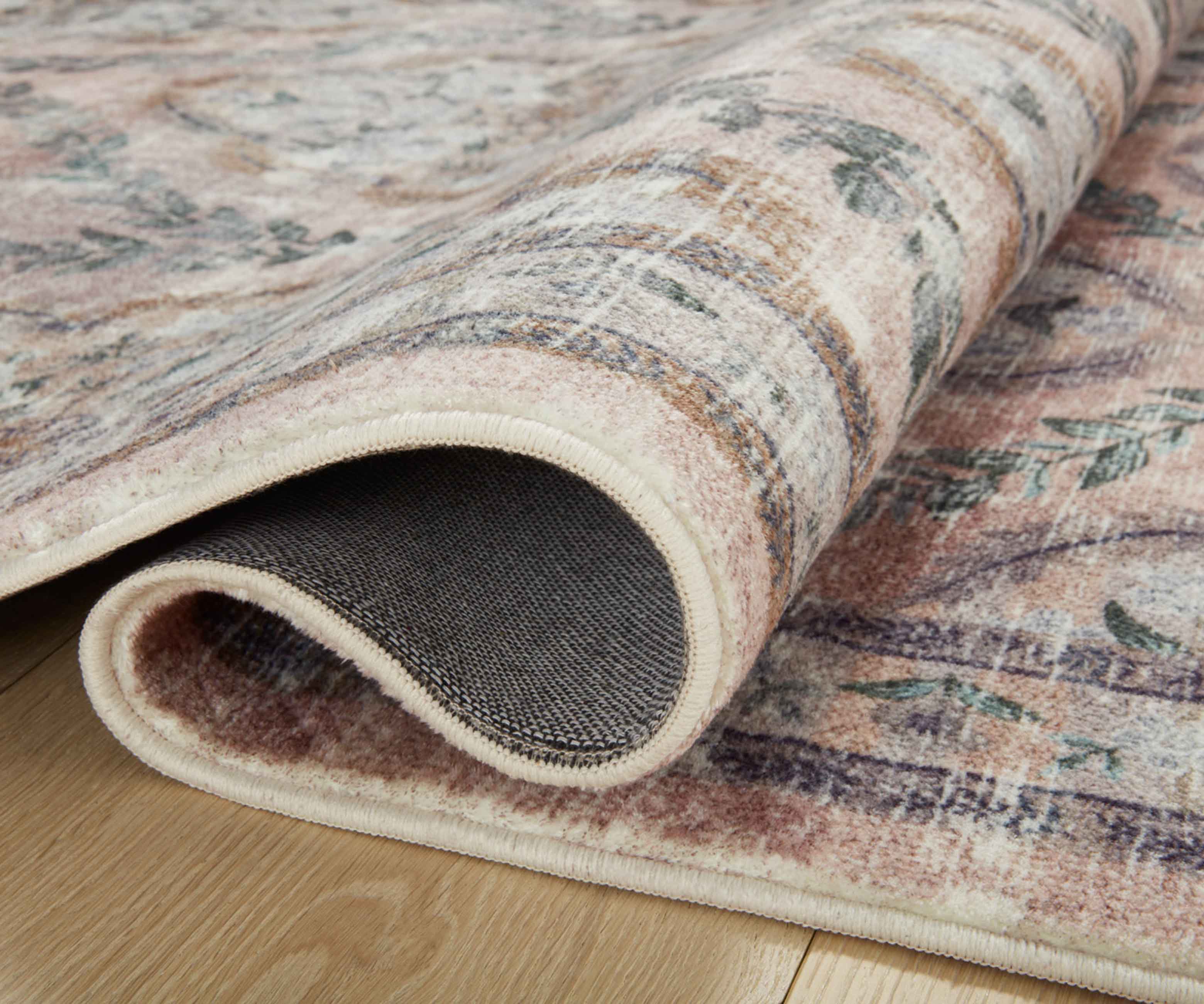 Courtyard Chateau Printed Rug - Blush - Image 5