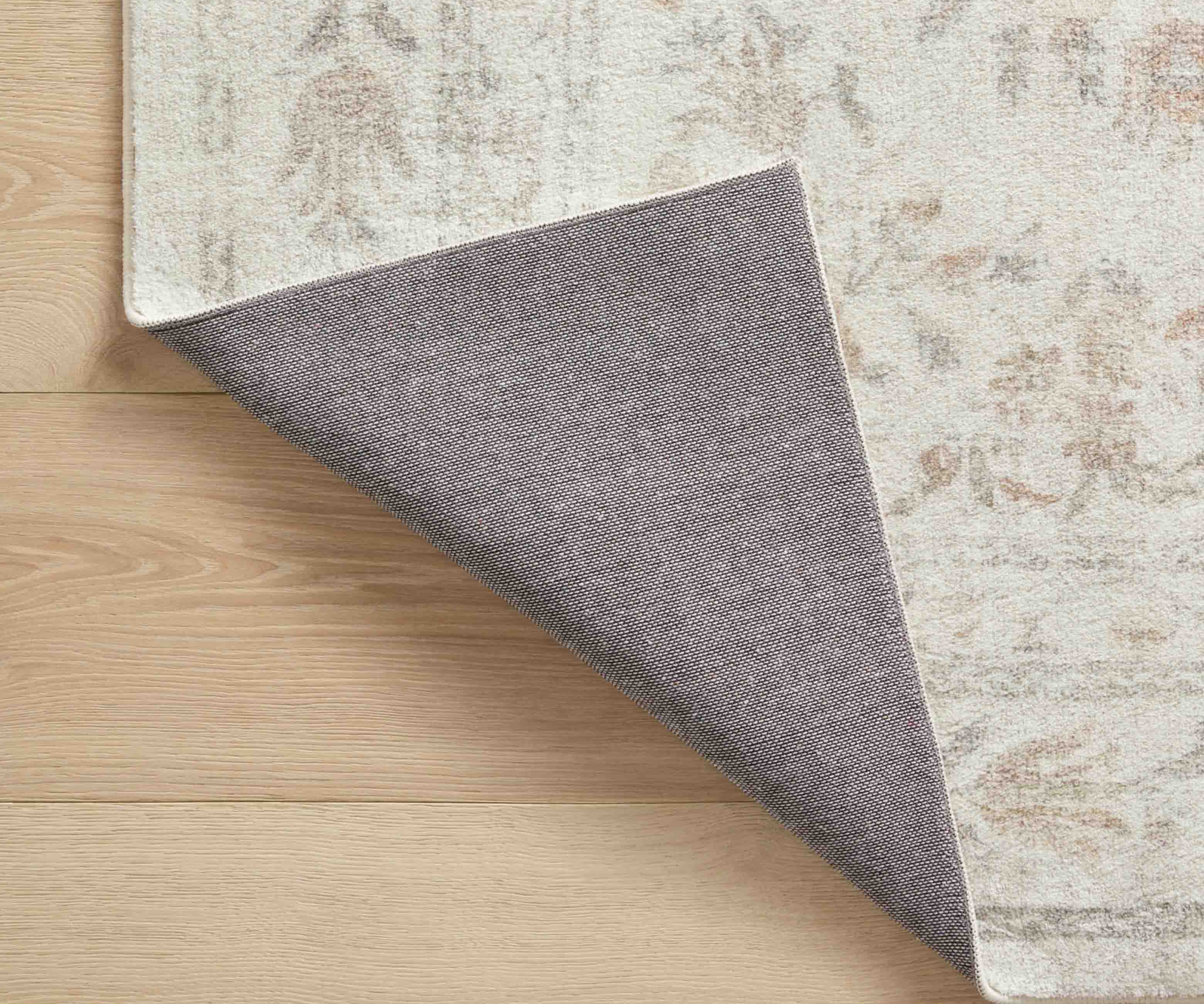 Courtyard Lily Printed Rug - Yellow Multi - Image 6