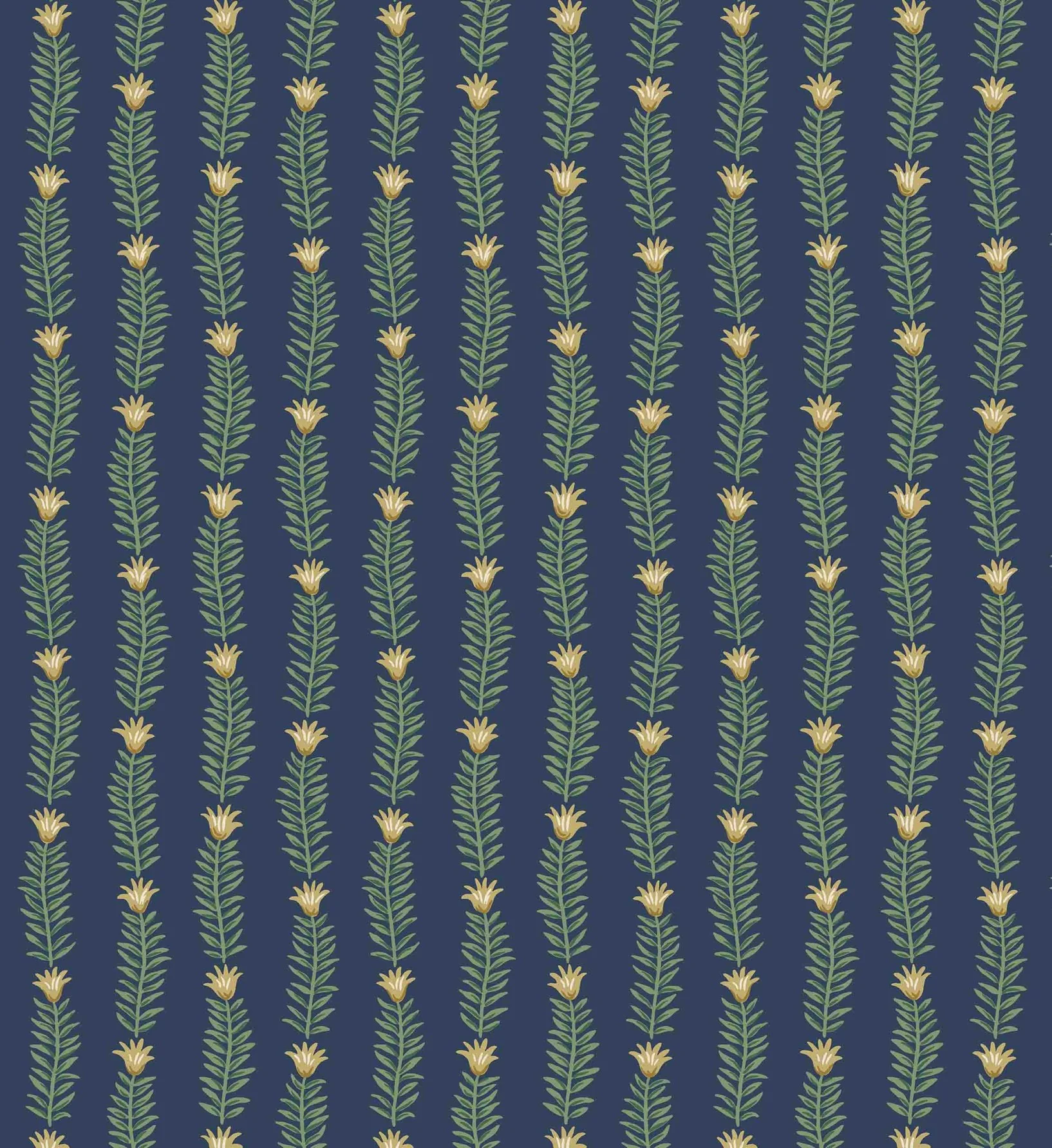 Eden Wallpaper - Navy - Image 2
