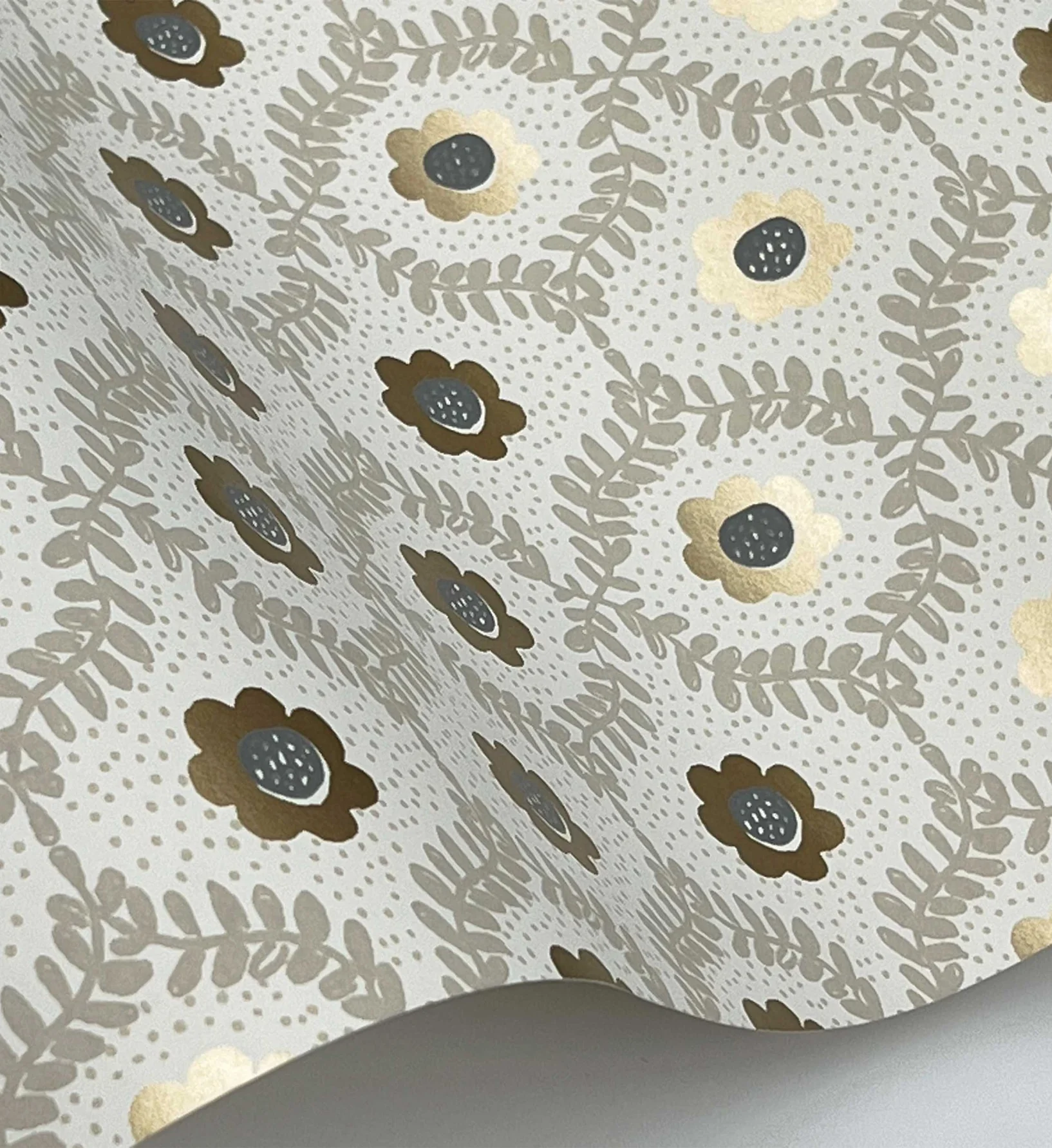 Emma Wallpaper - Linen - Image 3