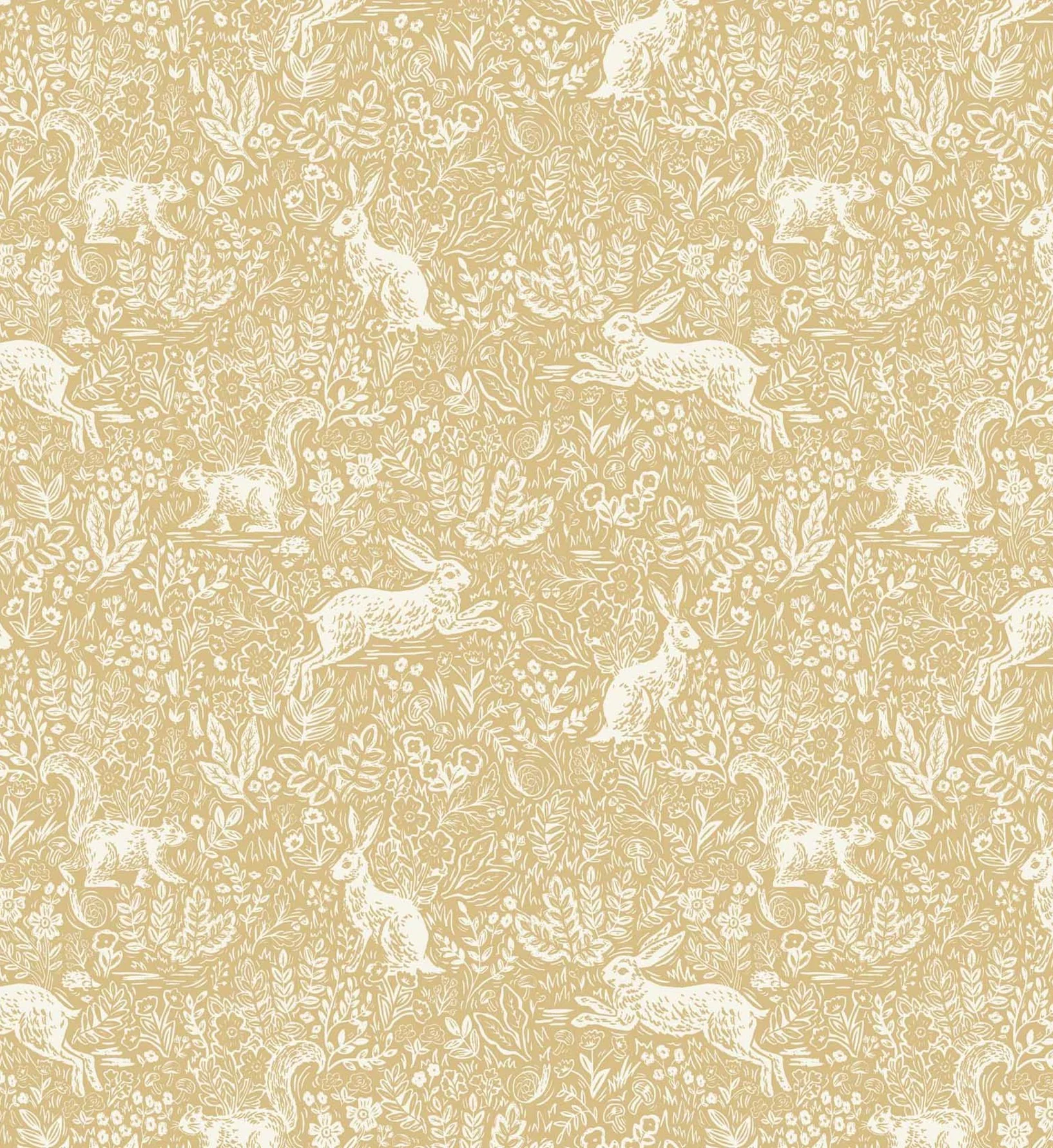 Fable Wallpaper - Metallic Gold - Image 2