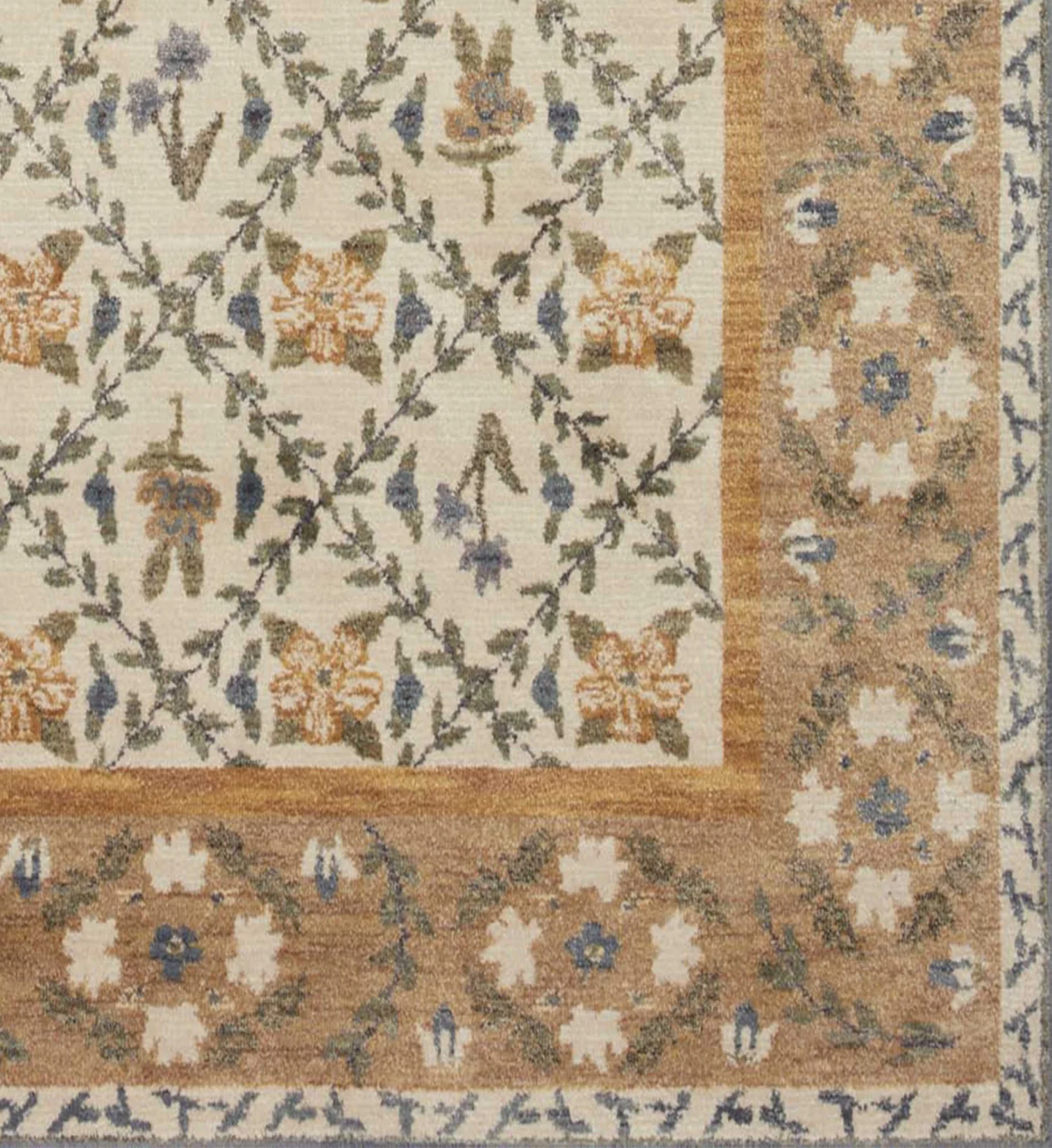 Fiore Belvedere Power-Loomed Rug - Gold - Image 3