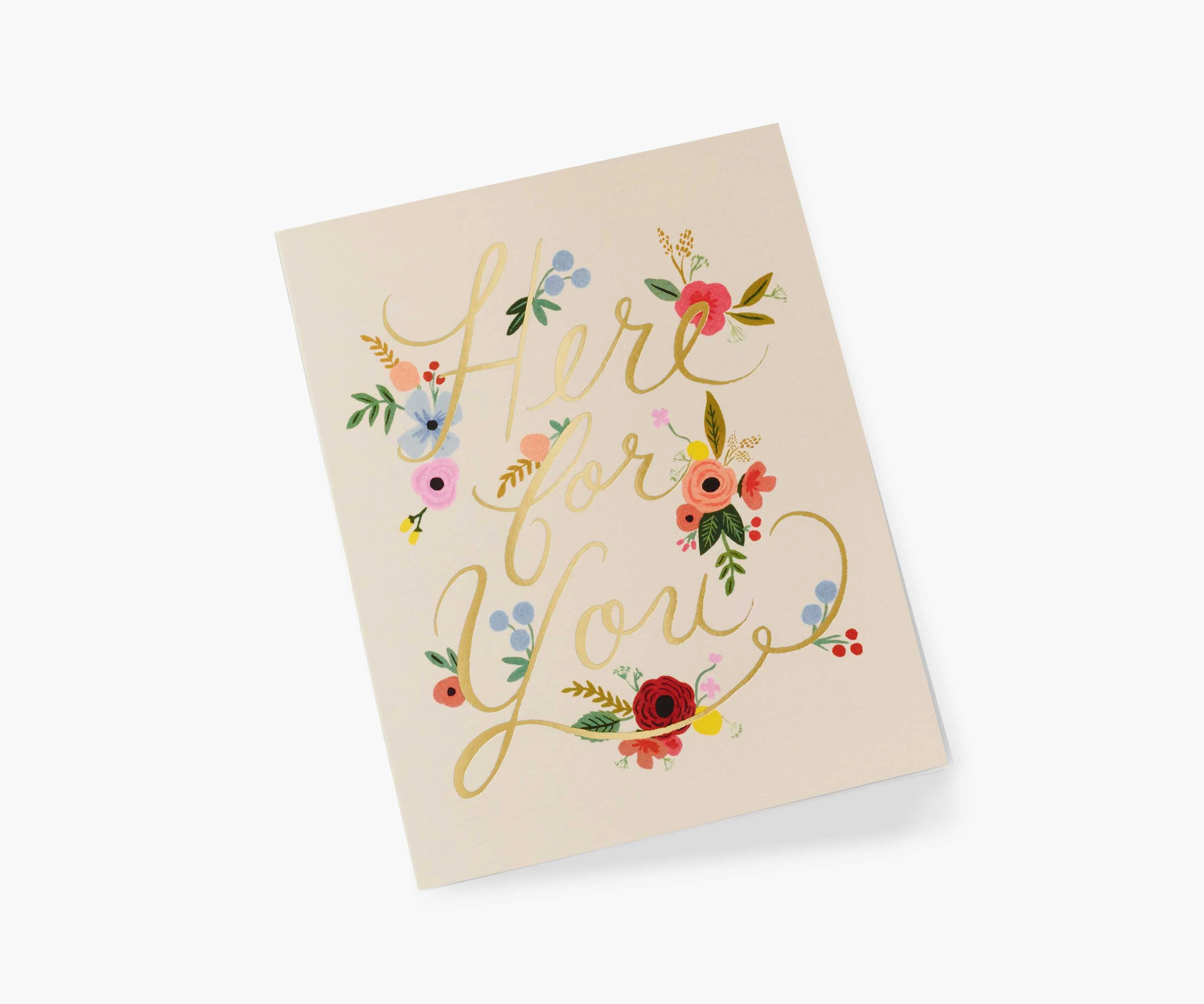 Floral Here for You Greeting Card - Image 2