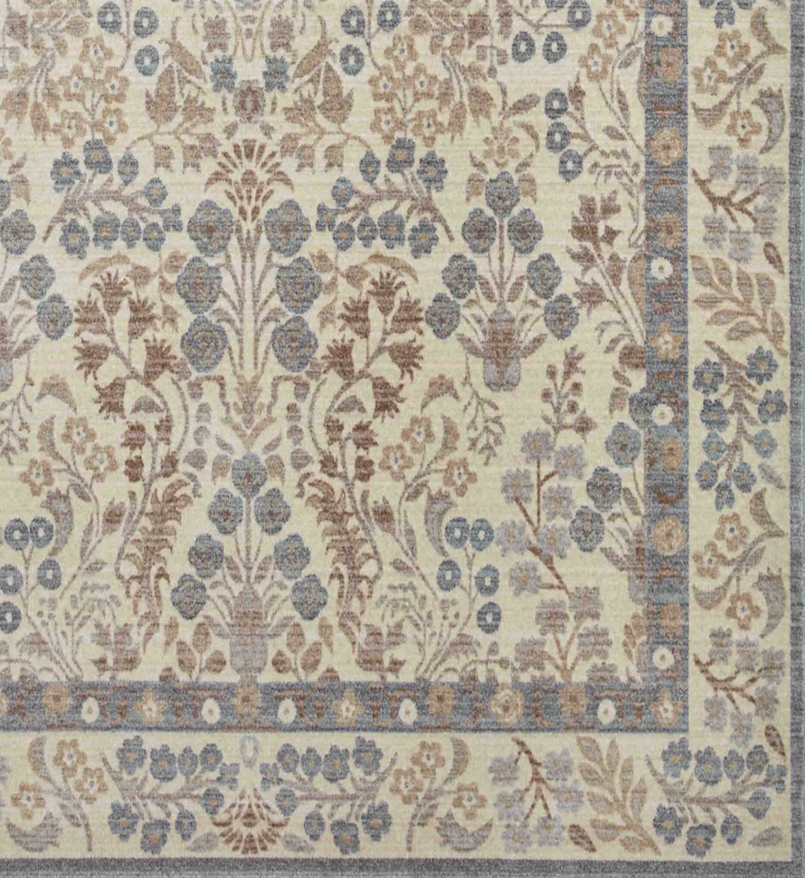 Holland Lotte Power-Loomed Rug - Stone - Image 3
