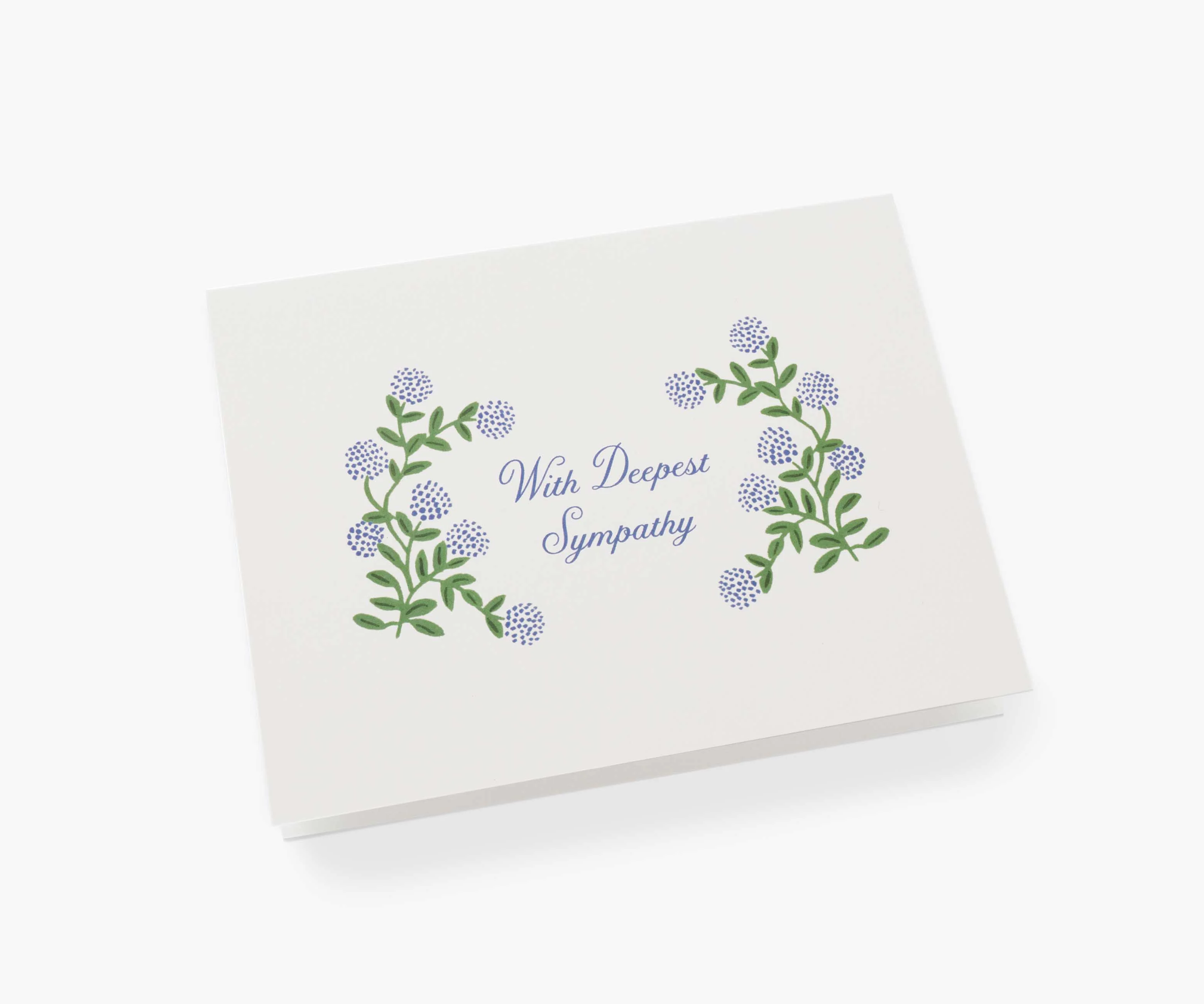 Hydrangea Sympathy Card - Image 2