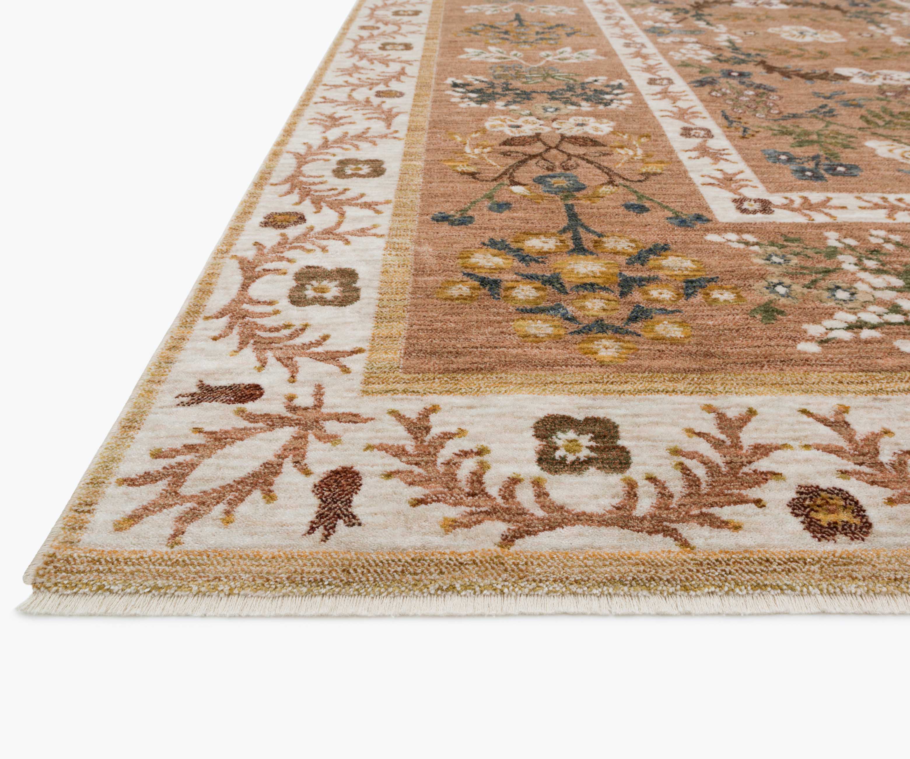 Kismet Arabesque Power Loomed Rug - Camel - Image 3