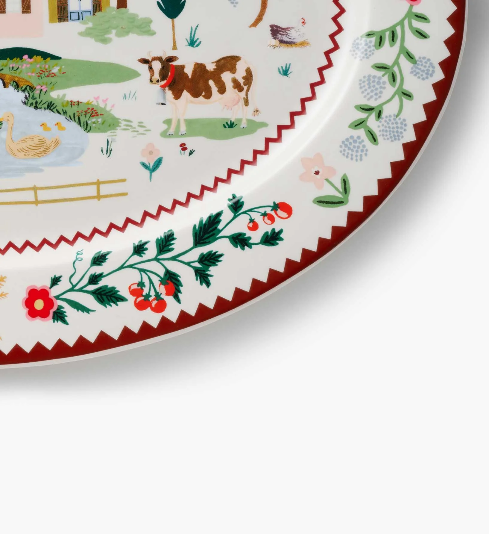 Large Porcelain Serving Platter - Home Sweet Home - Image 3