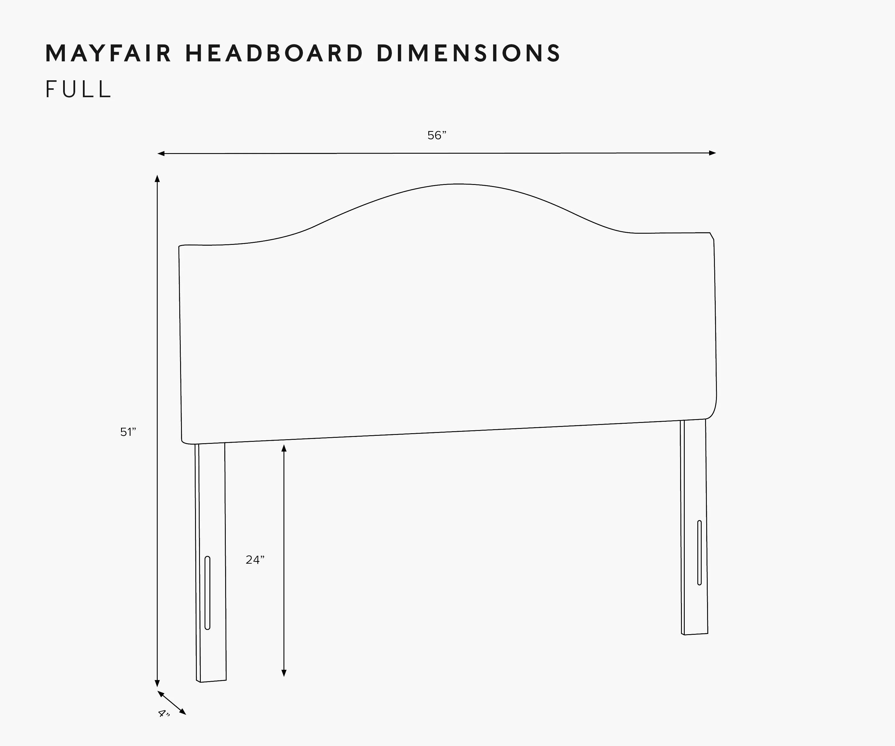 Mayfair Headboard - Garden Party Blue - Image 7