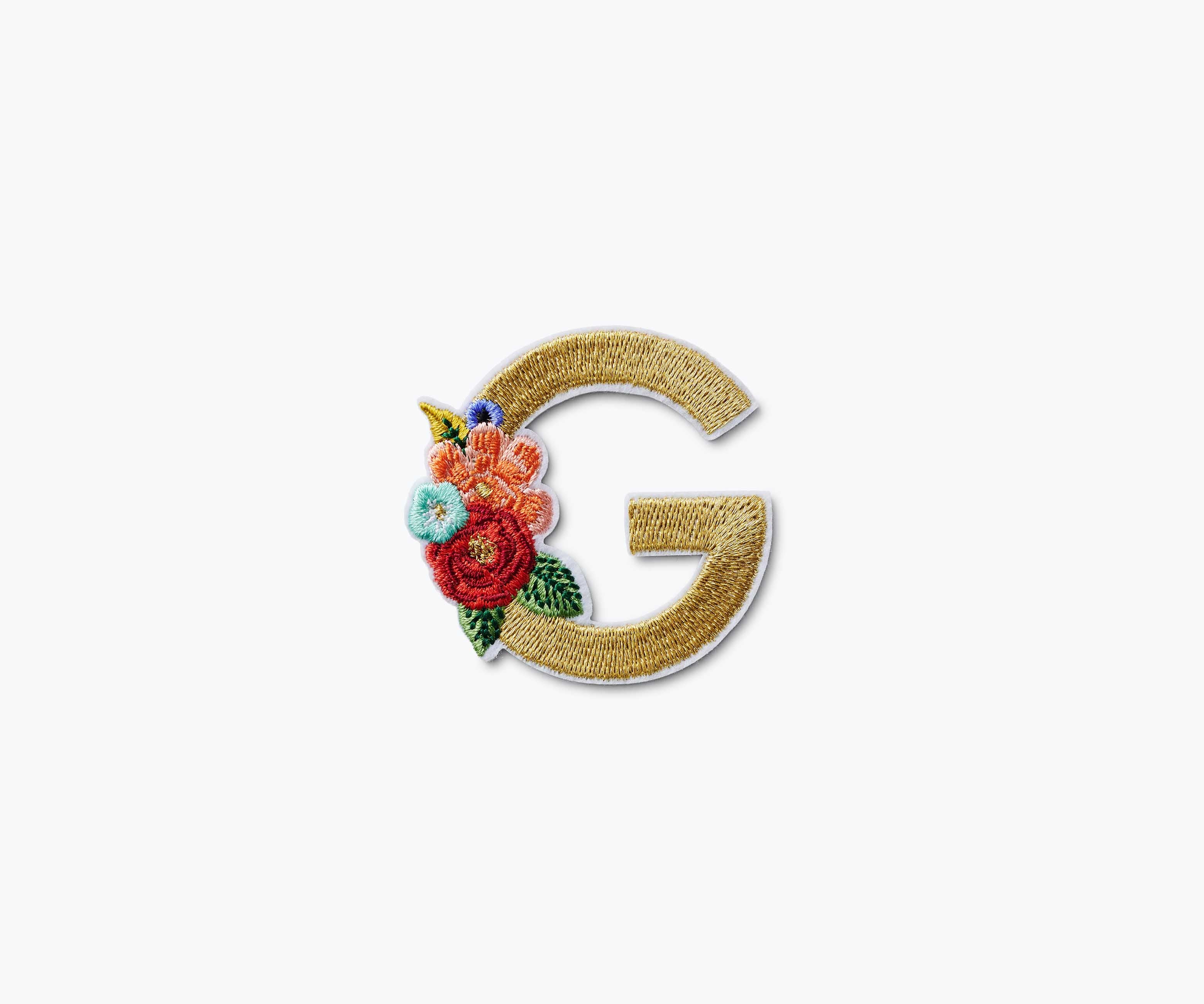 Monogram Embroidered Sticker Patch - Image 12