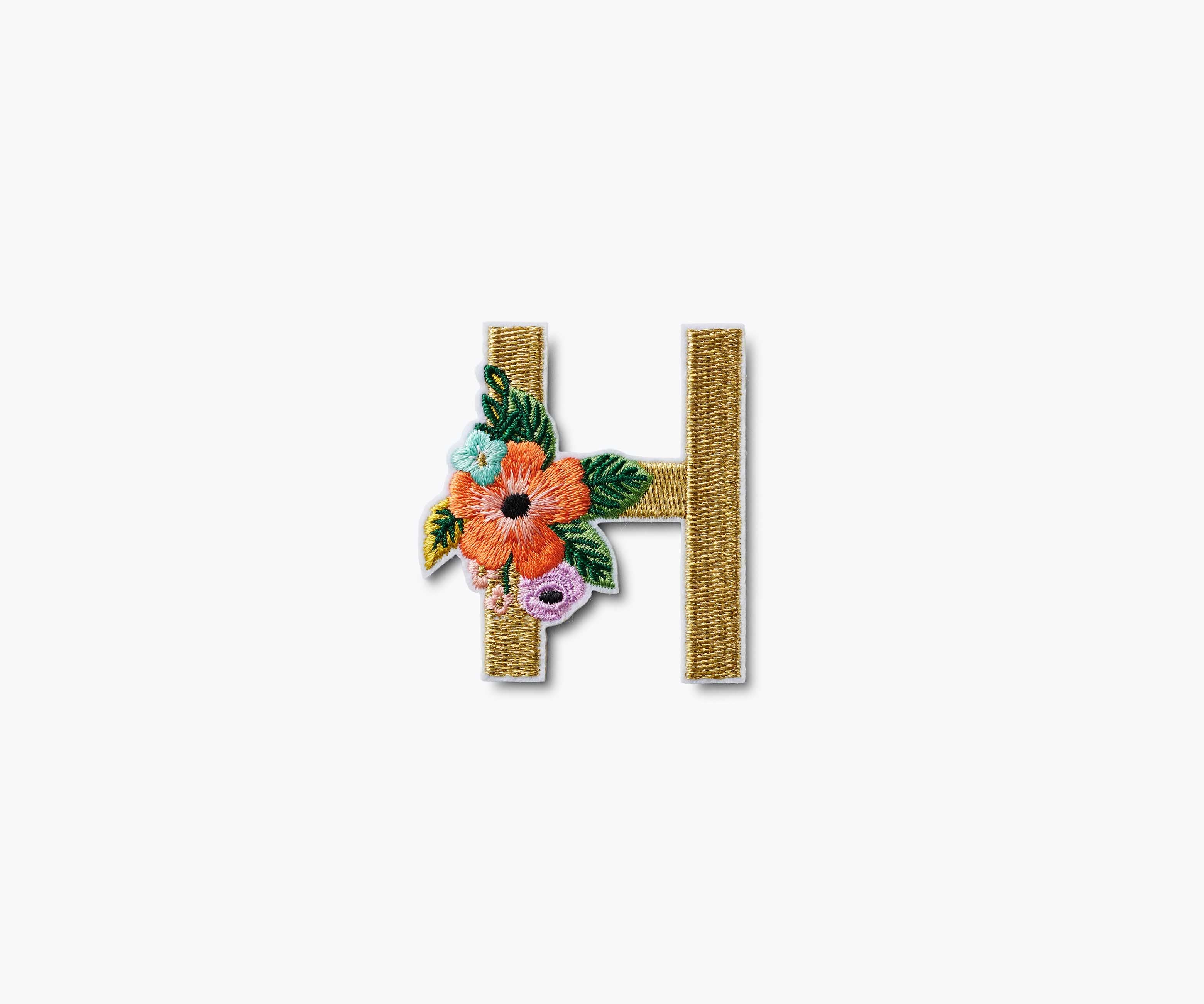 Monogram Embroidered Sticker Patch - Image 13