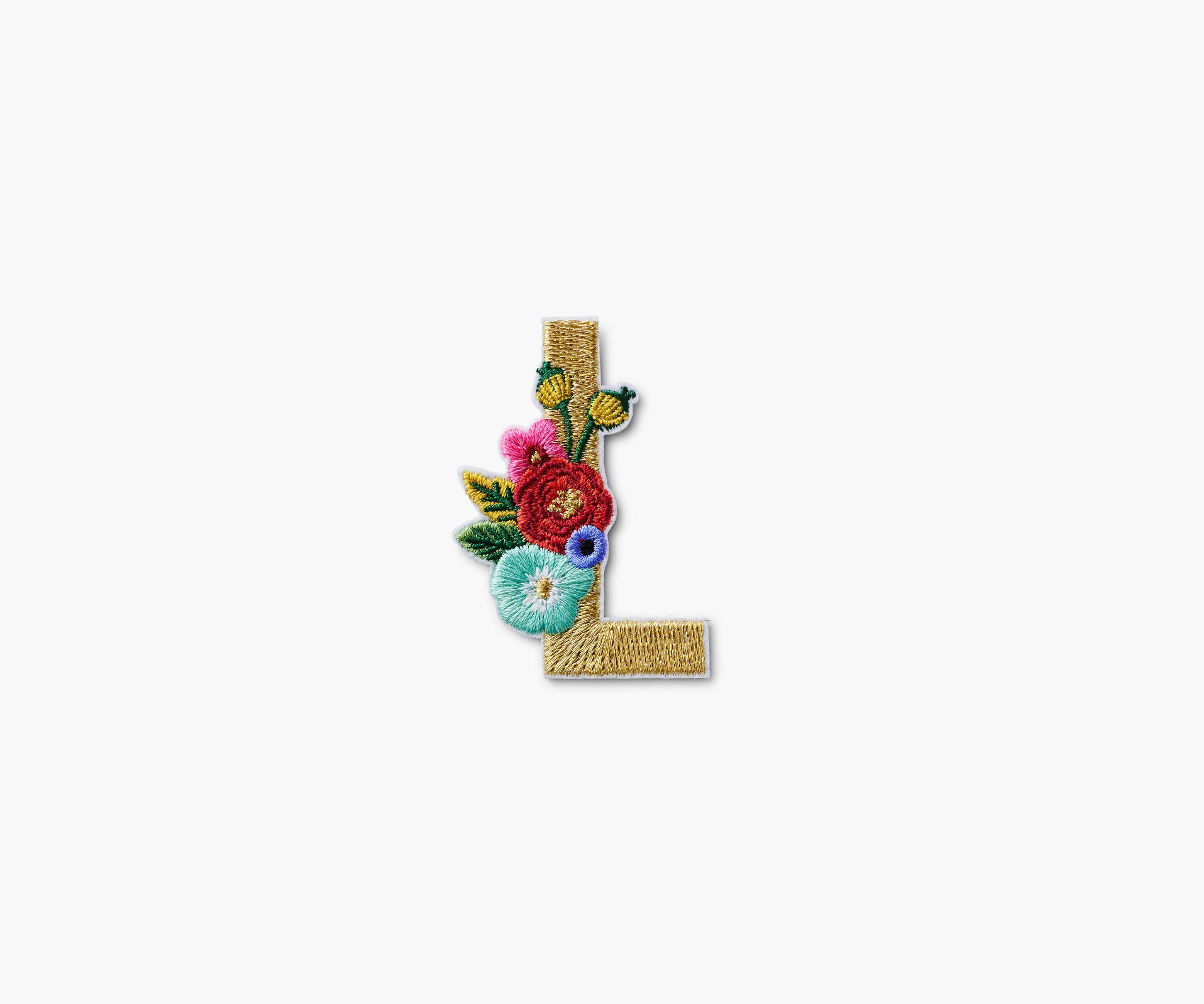 Monogram Embroidered Sticker Patch - Image 17