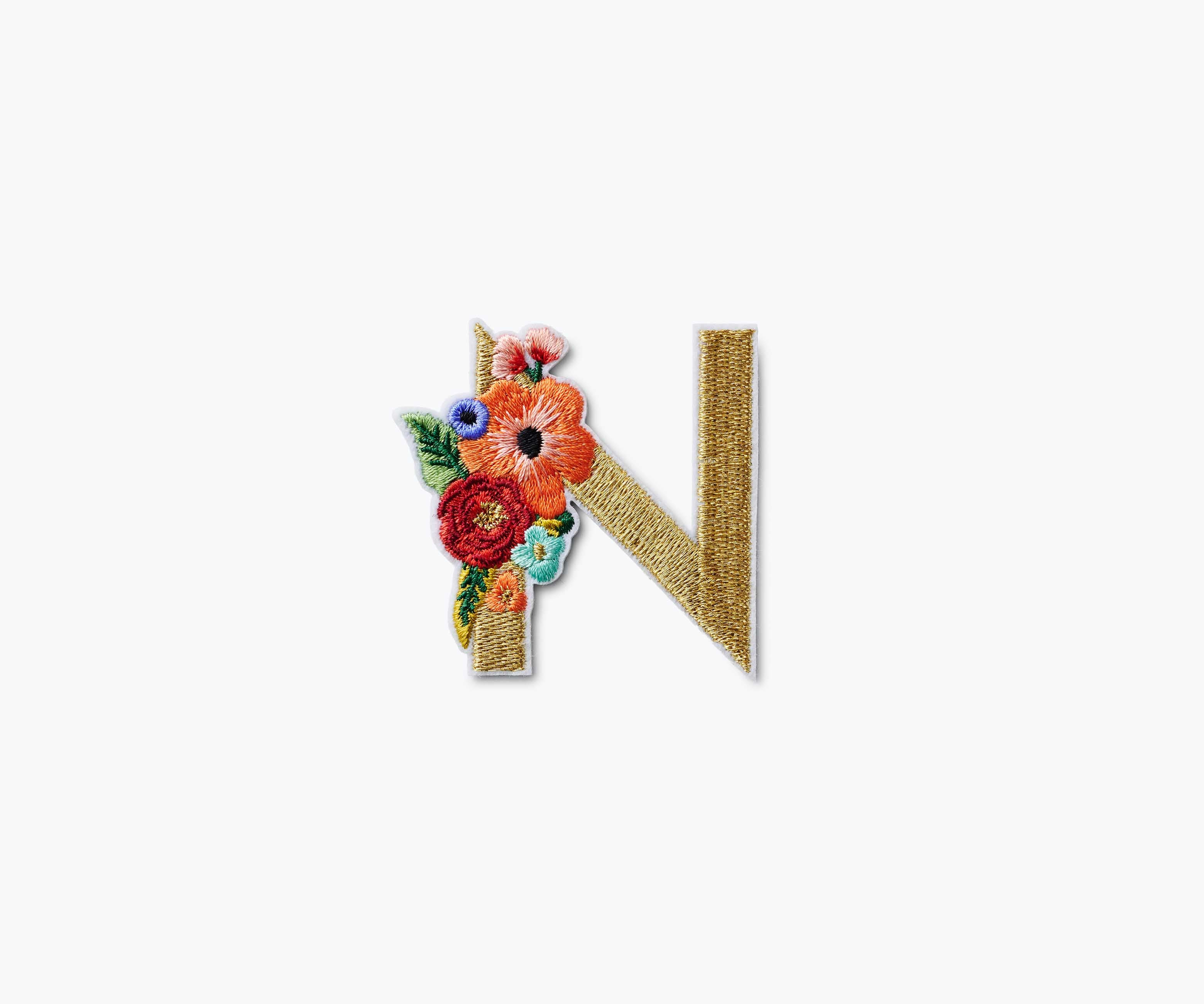 Monogram Embroidered Sticker Patch - Image 19