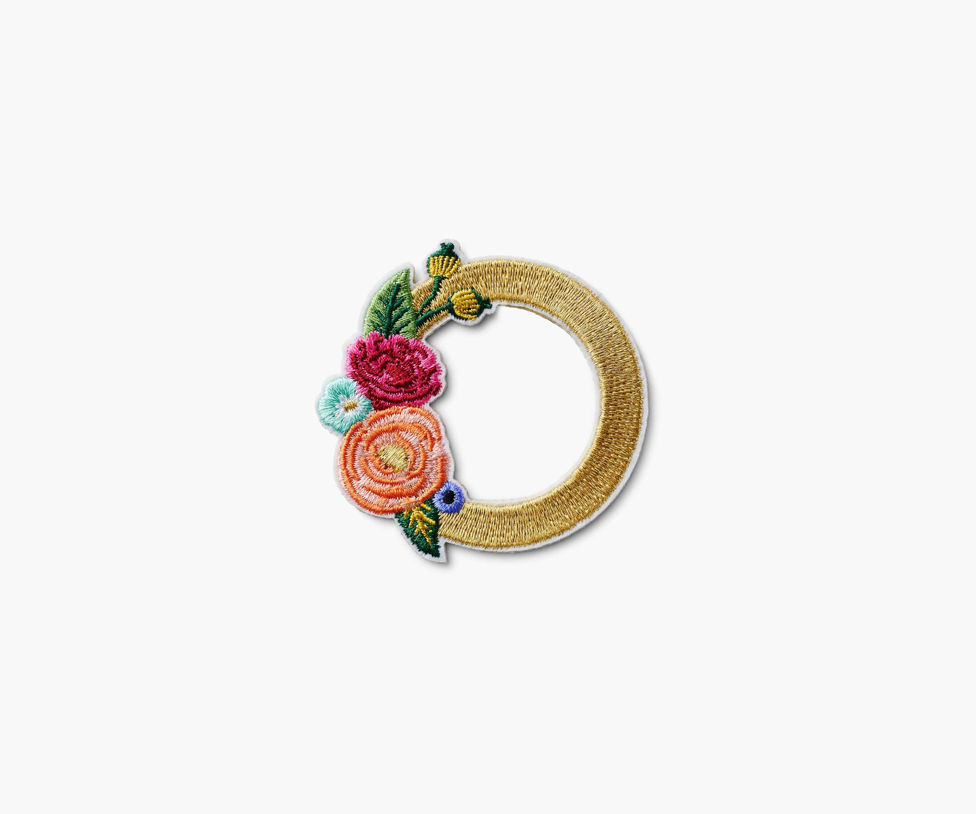 Monogram Embroidered Sticker Patch - Image 20