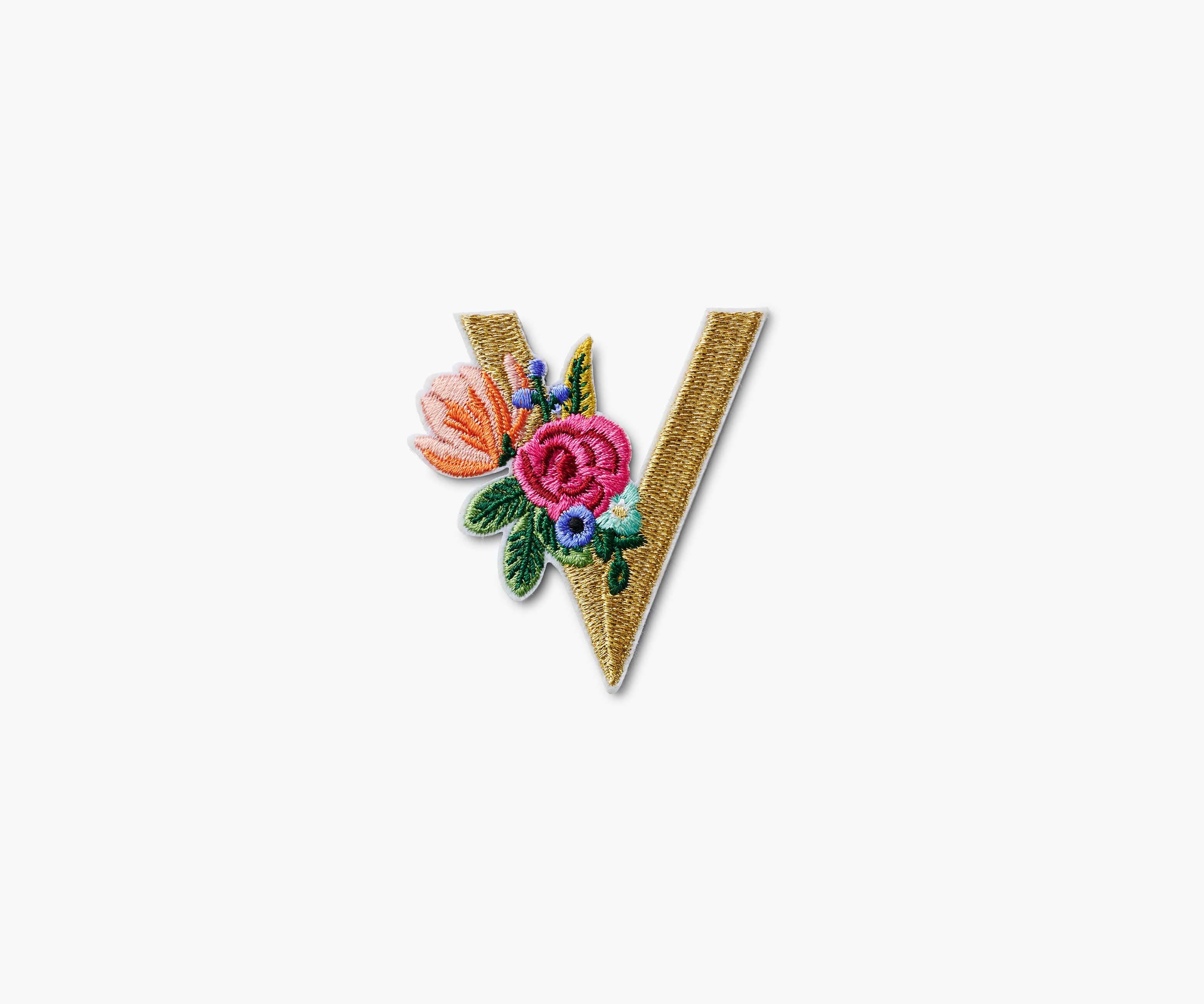 Monogram Embroidered Sticker Patch - Image 27
