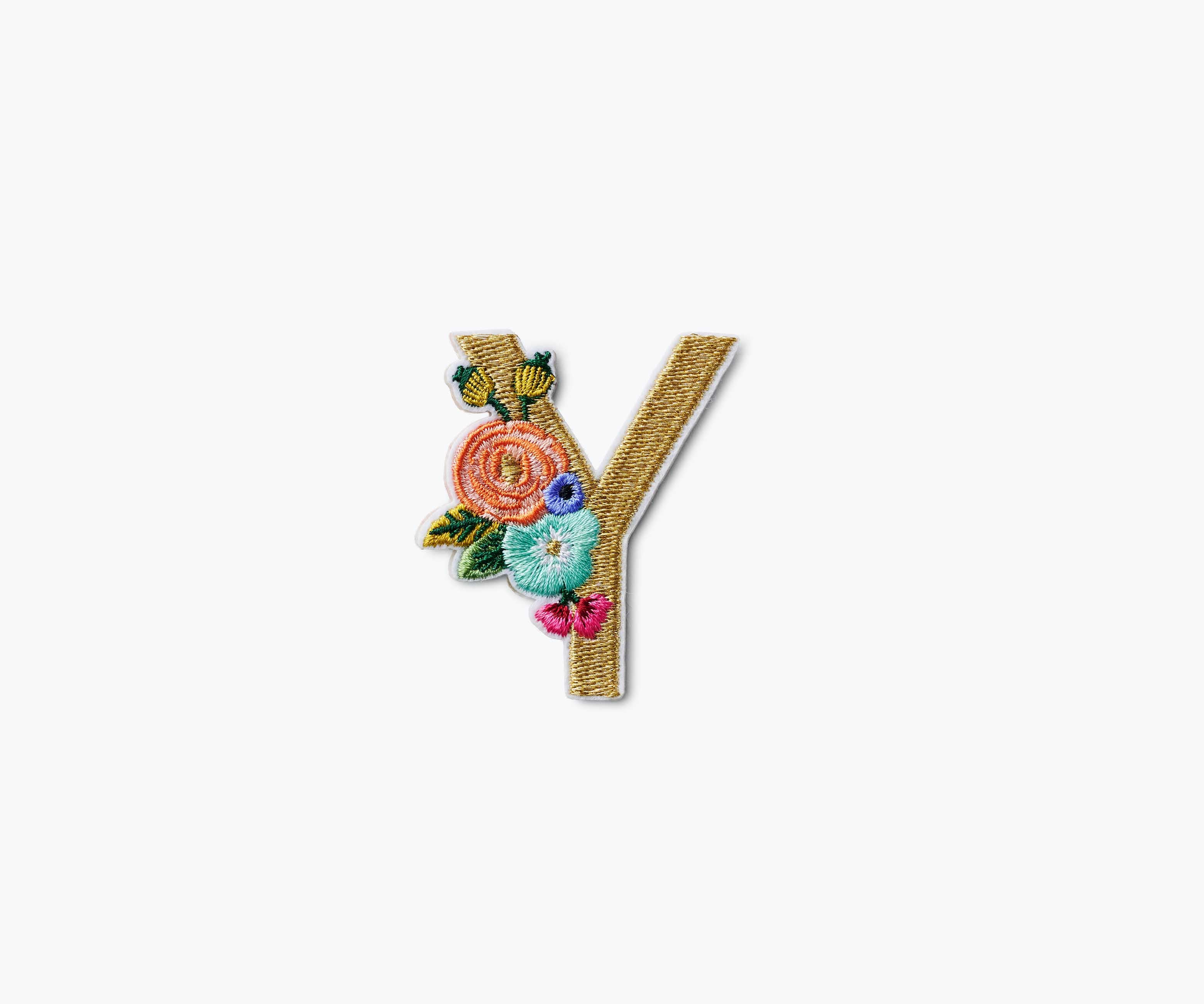 Monogram Embroidered Sticker Patch - Image 30