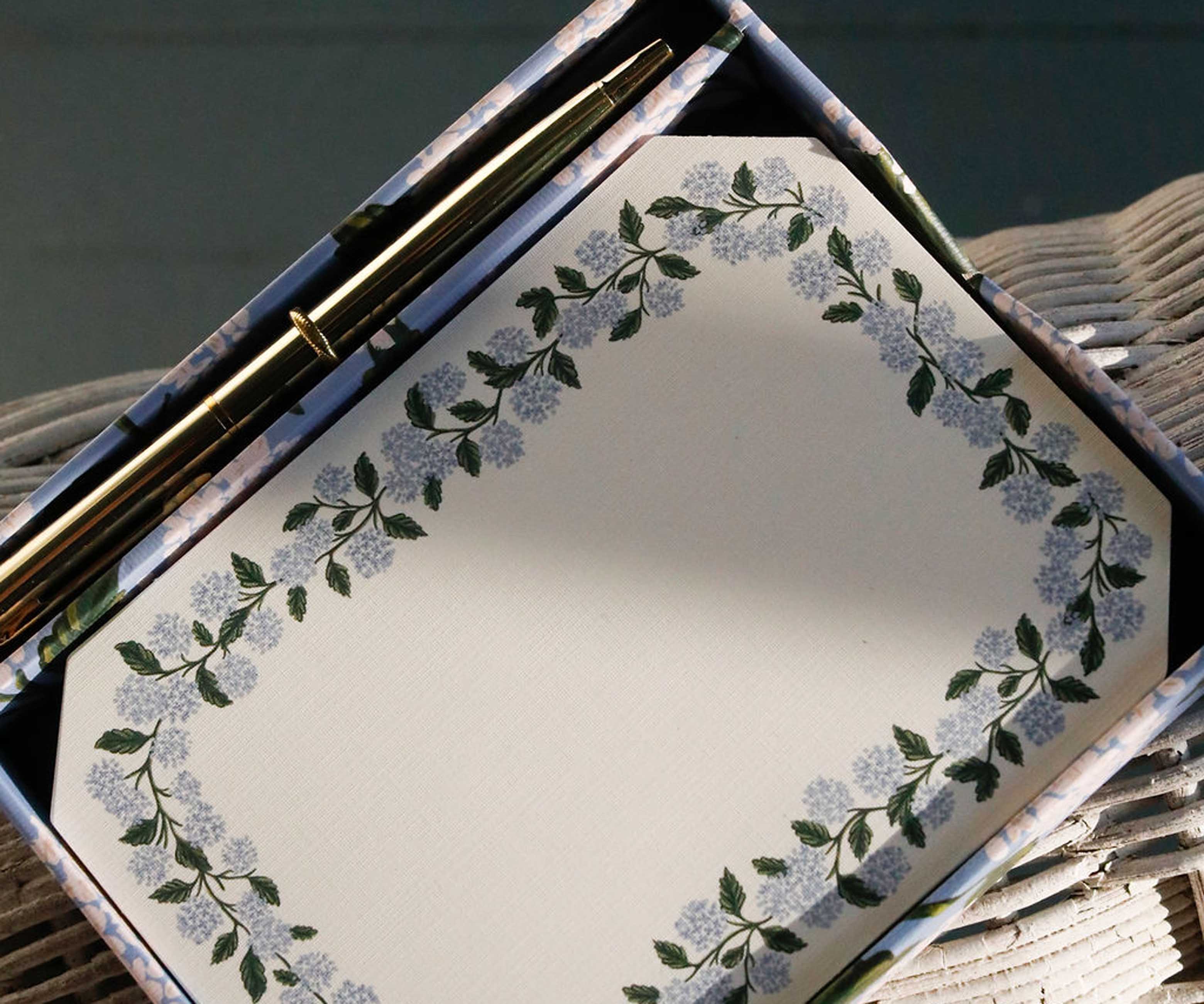 Note Writing Set - Hydrangea - Image 2