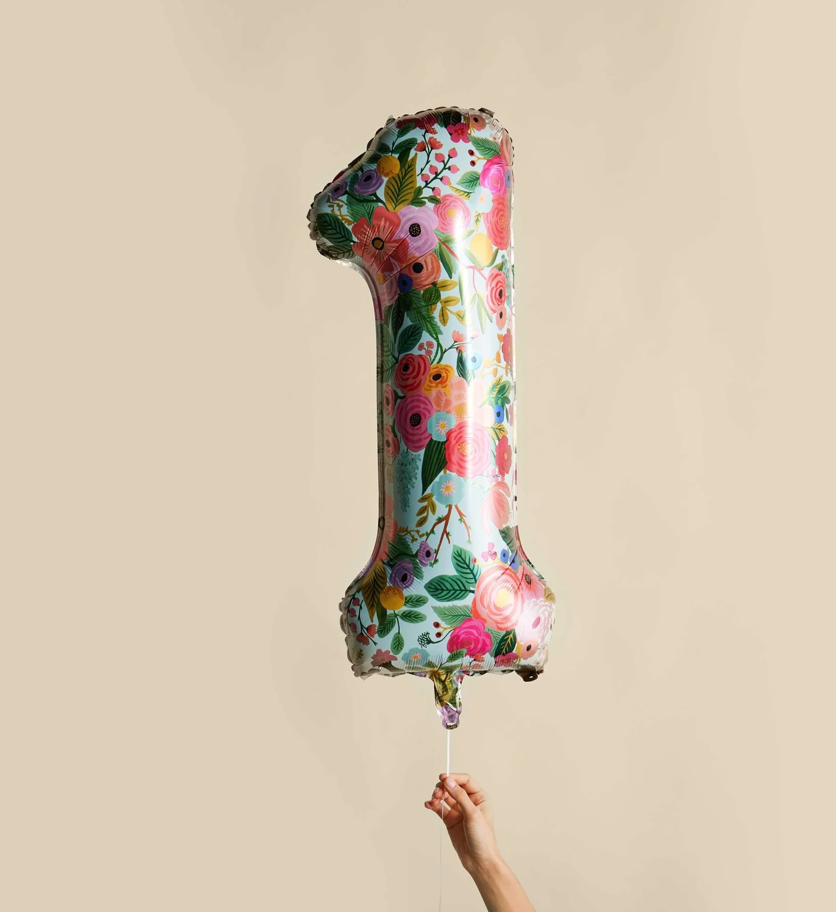 Numbered Foil Balloon - Garden Party - Image 5