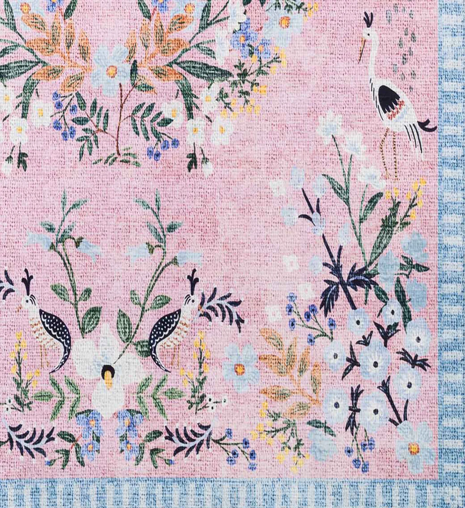 Palais Luxembourg Printed Rug - Rose - Image 3
