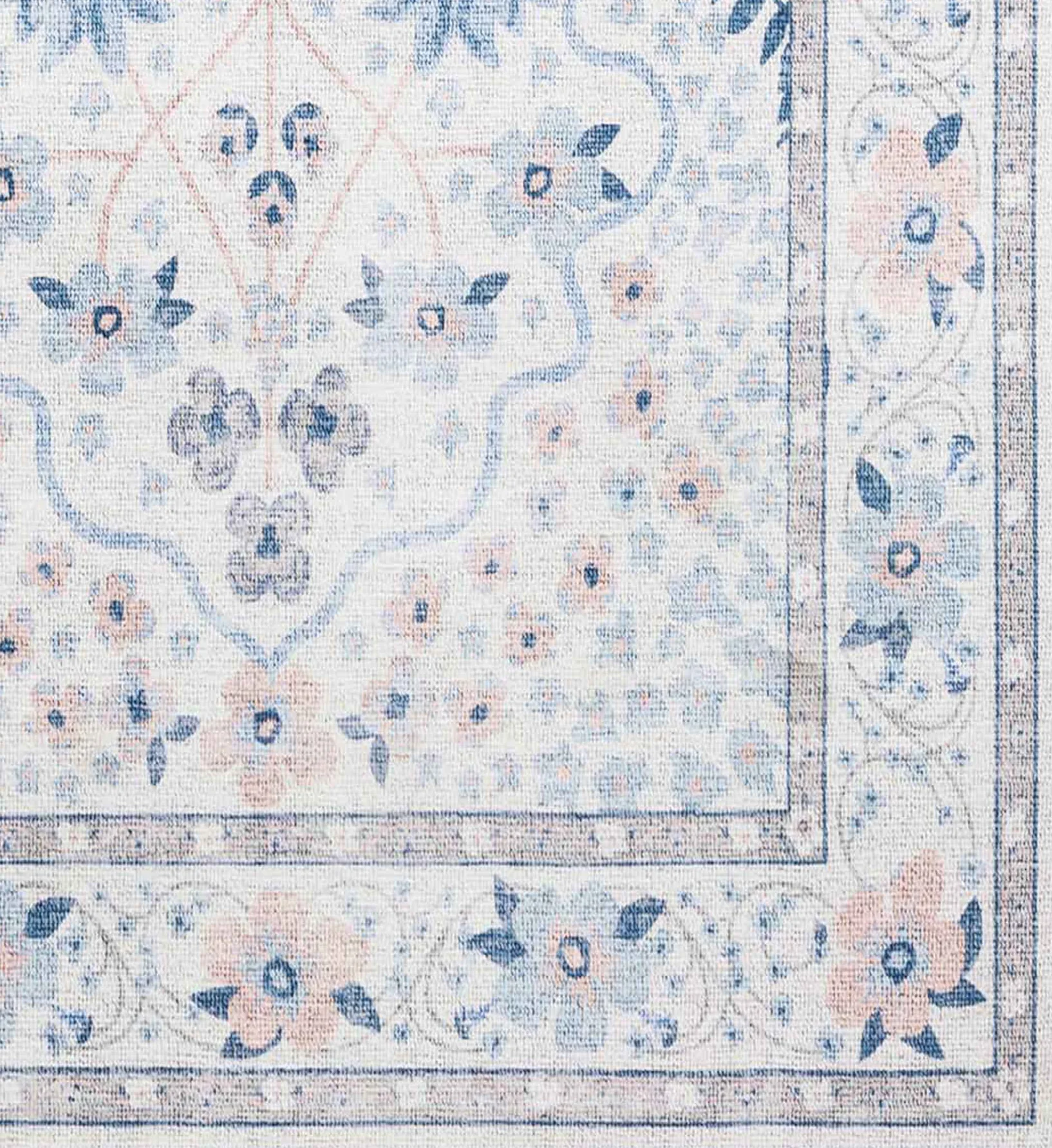 Palais Meadow Printed Rug - Snow - Image 3