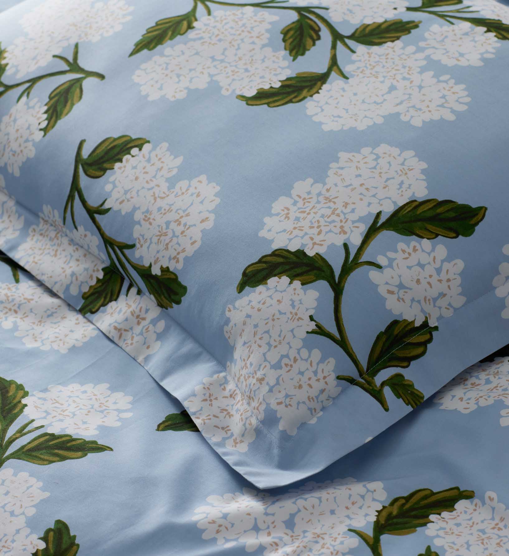 Percale Sham - Hydrangea - Image 2