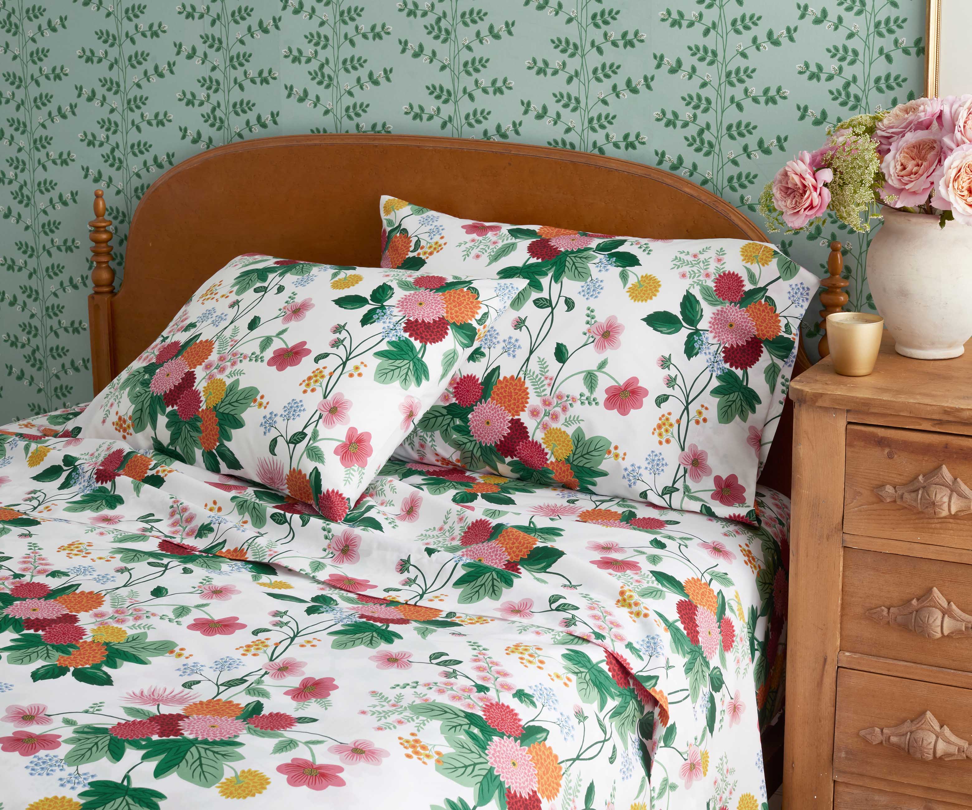 Percale Sheet Set - Dahlia - Image 2