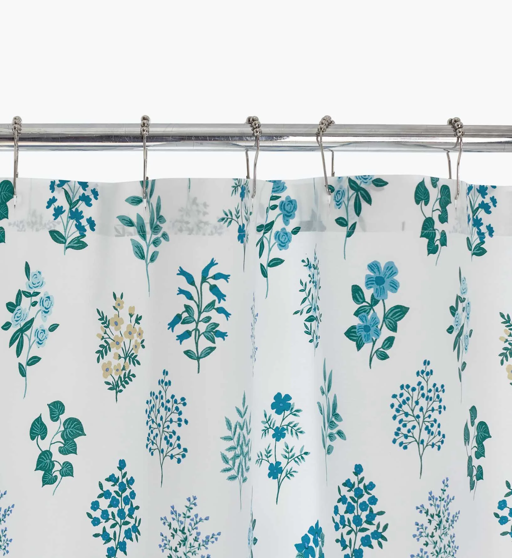 Percale Shower Curtain - Hawthorne Blue