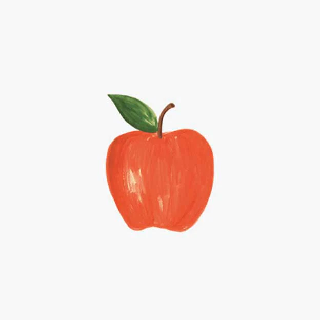Food & Drink Personalized Stationery - Apple - Image 2