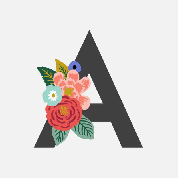 Monogram Personalized Stationery - A - Image 2