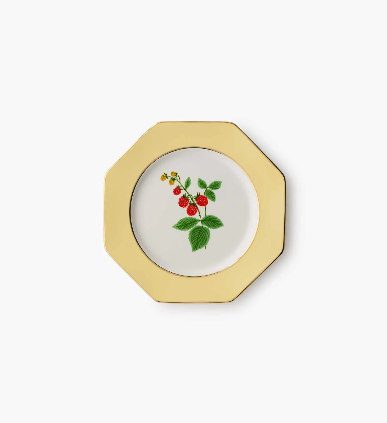Porcelain Dessert Plate Set - Roses - Image 9