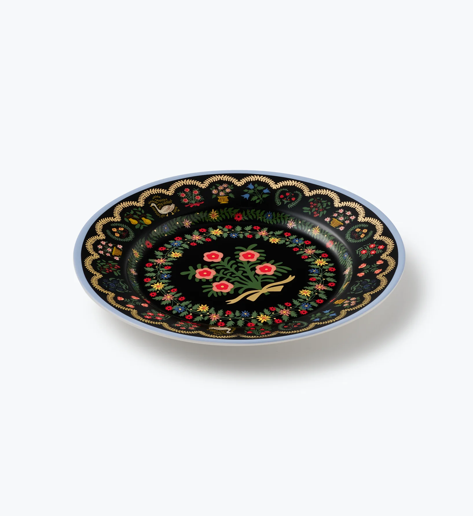 Porcelain Dessert Plate Set - Rosette - Image 10