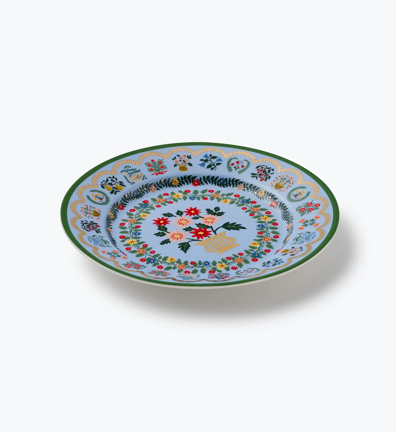 Porcelain Dessert Plate Set - Rosette - Image 11