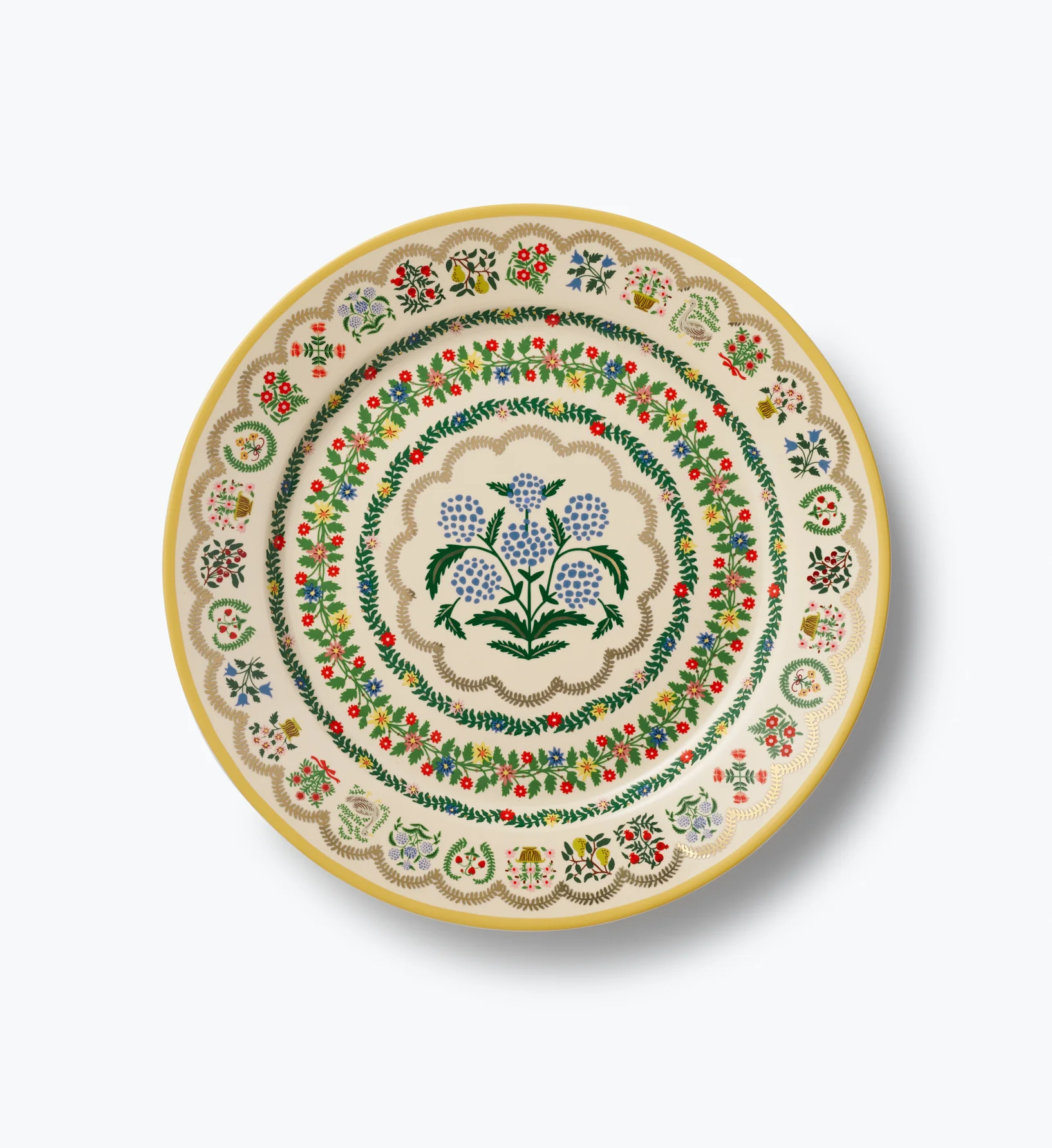 Porcelain Dinner Plate Set - Rosette - Image 3