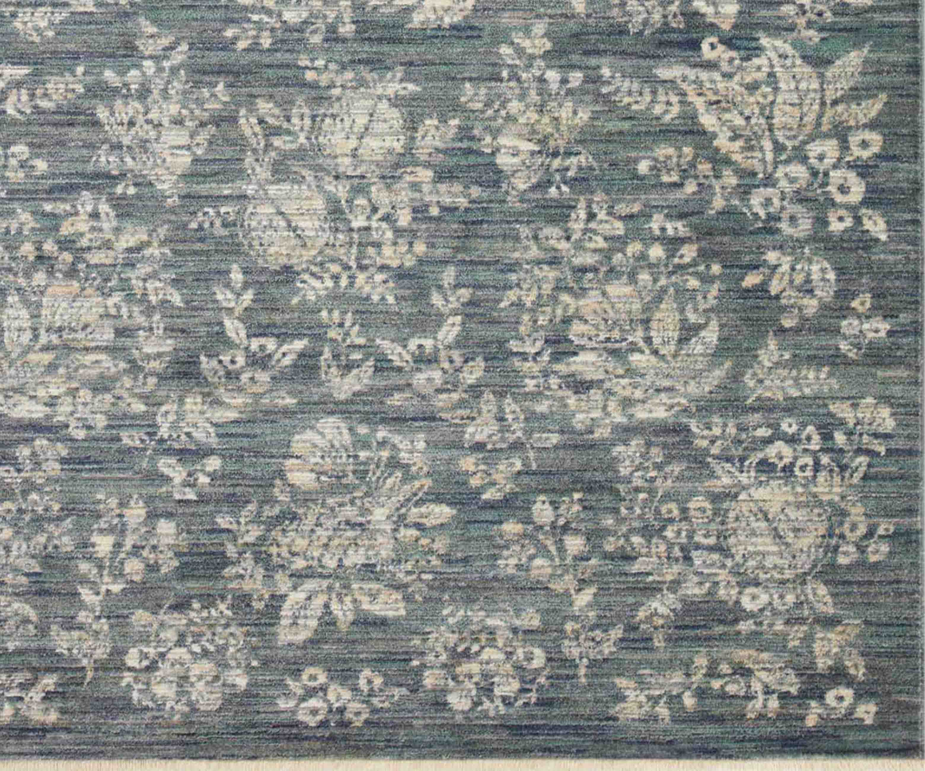 Provence Therese Power-Loomed Rug - Indigo - Image 11