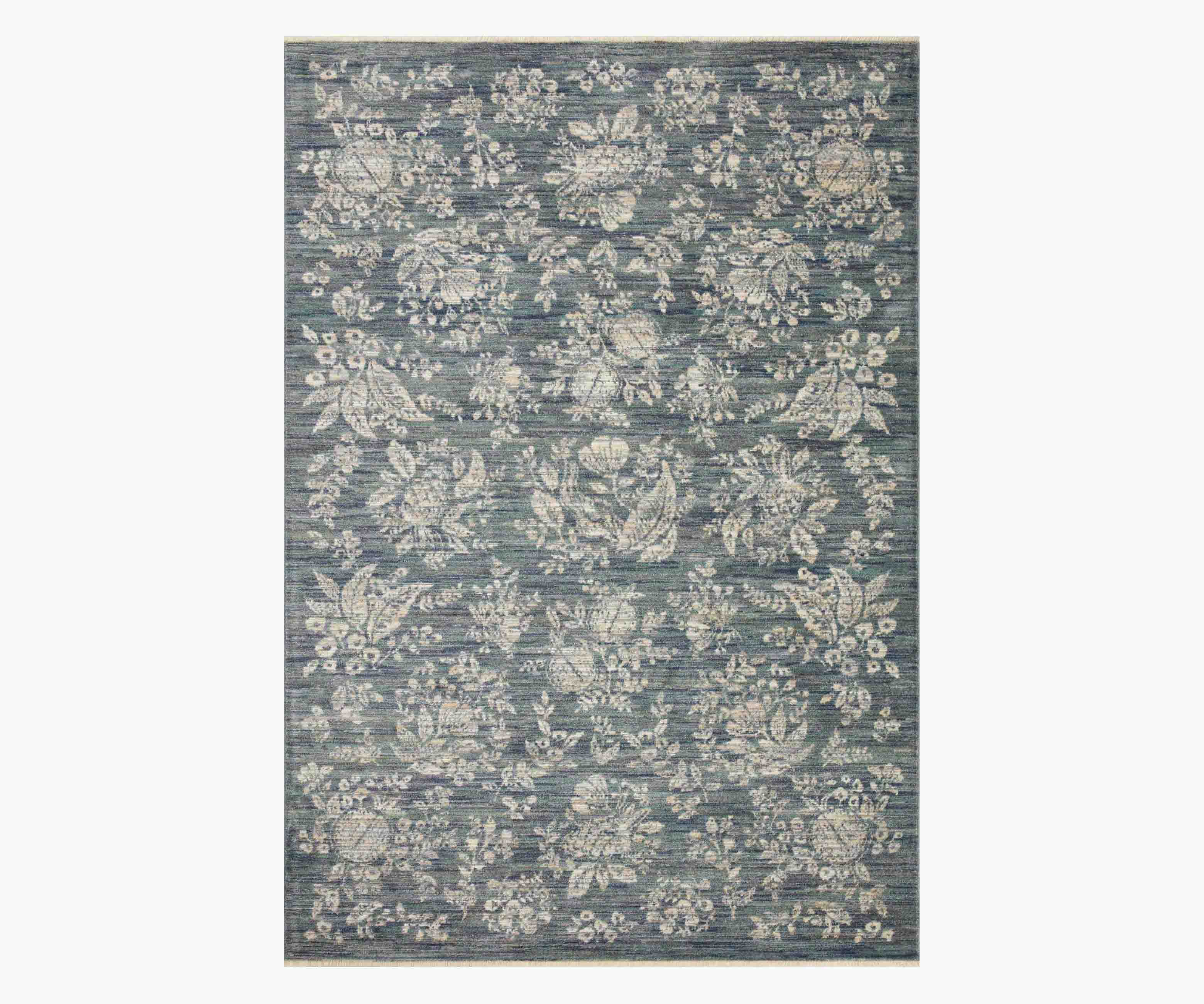 Provence Therese Power-Loomed Rug - Indigo - Image 9