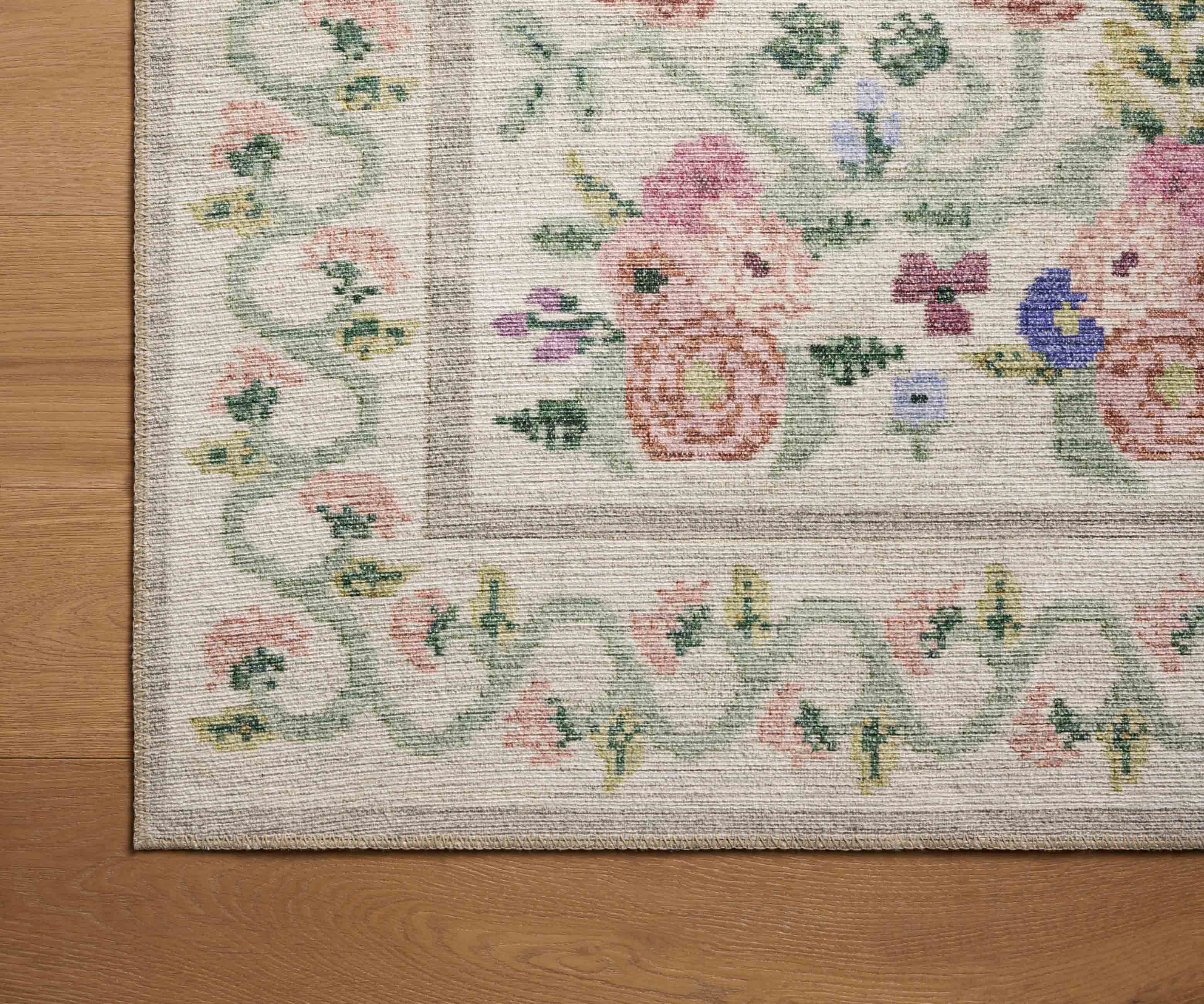 Rosa Power Loomed Rug - Ivory - Image 4