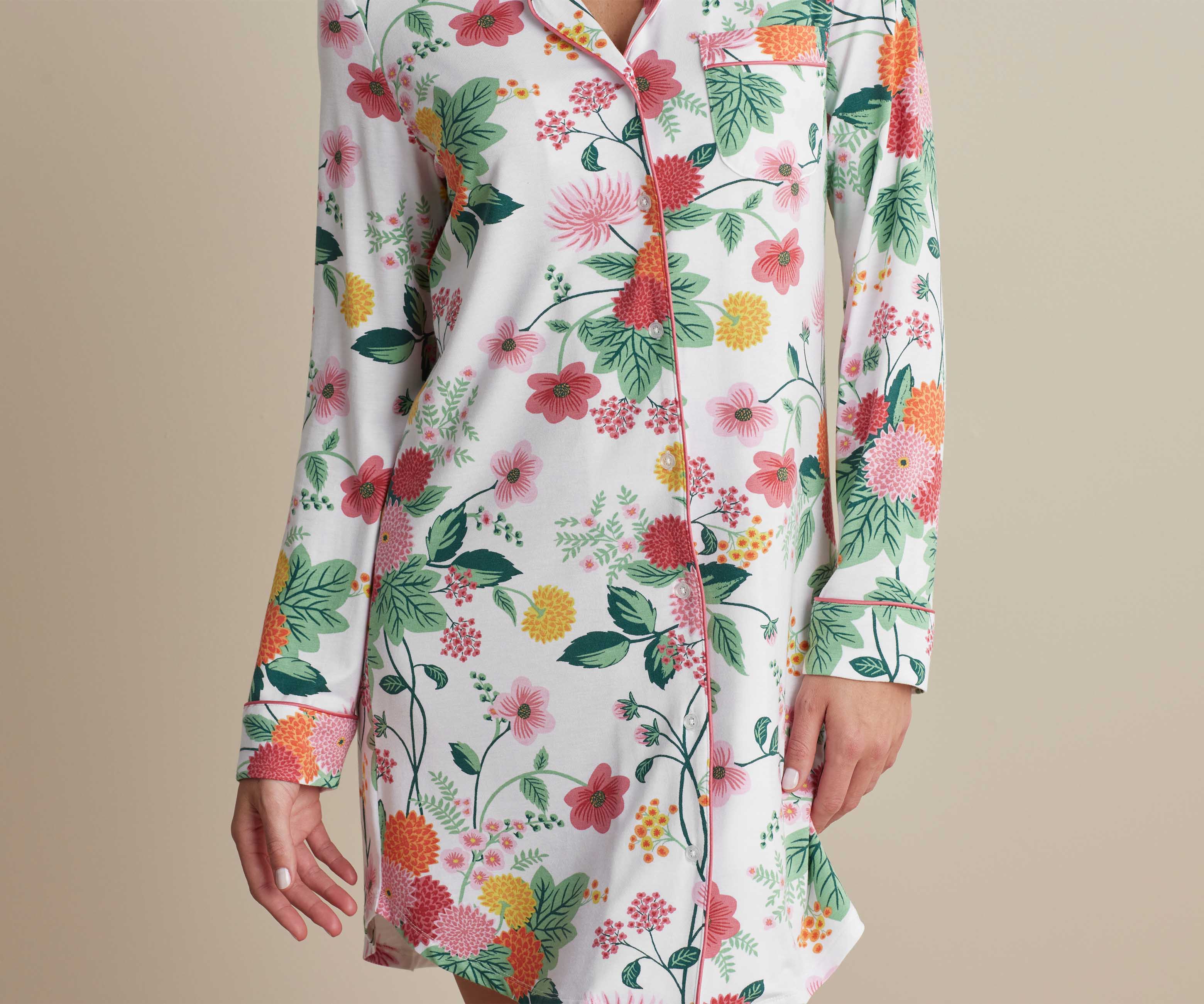 Tencel Modal Nightshirt - Dahlia - Image 2